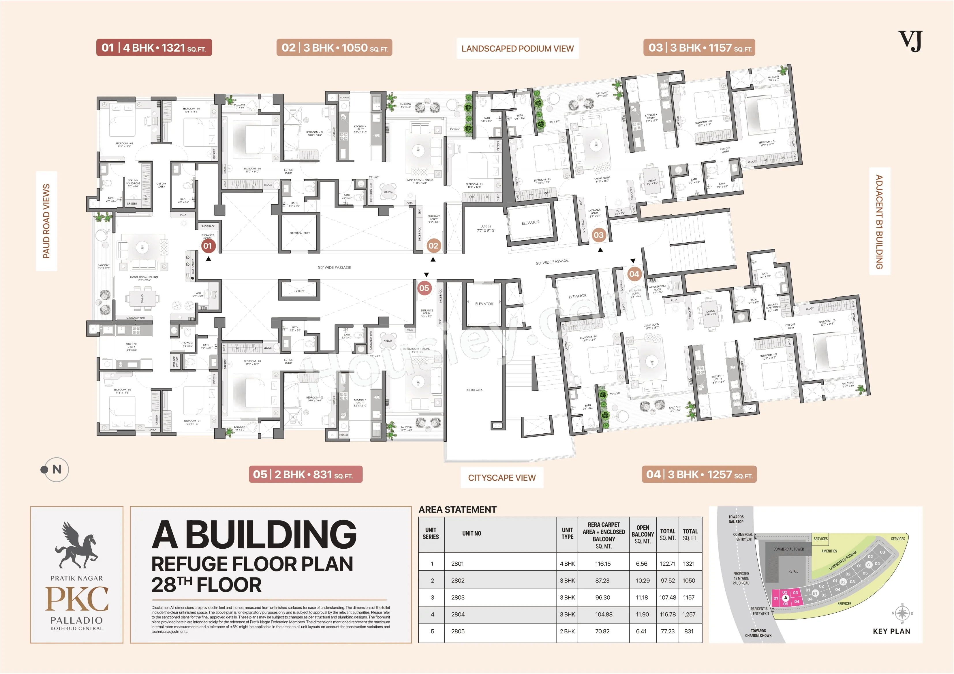 VJ Palladio Central Floor plan 2