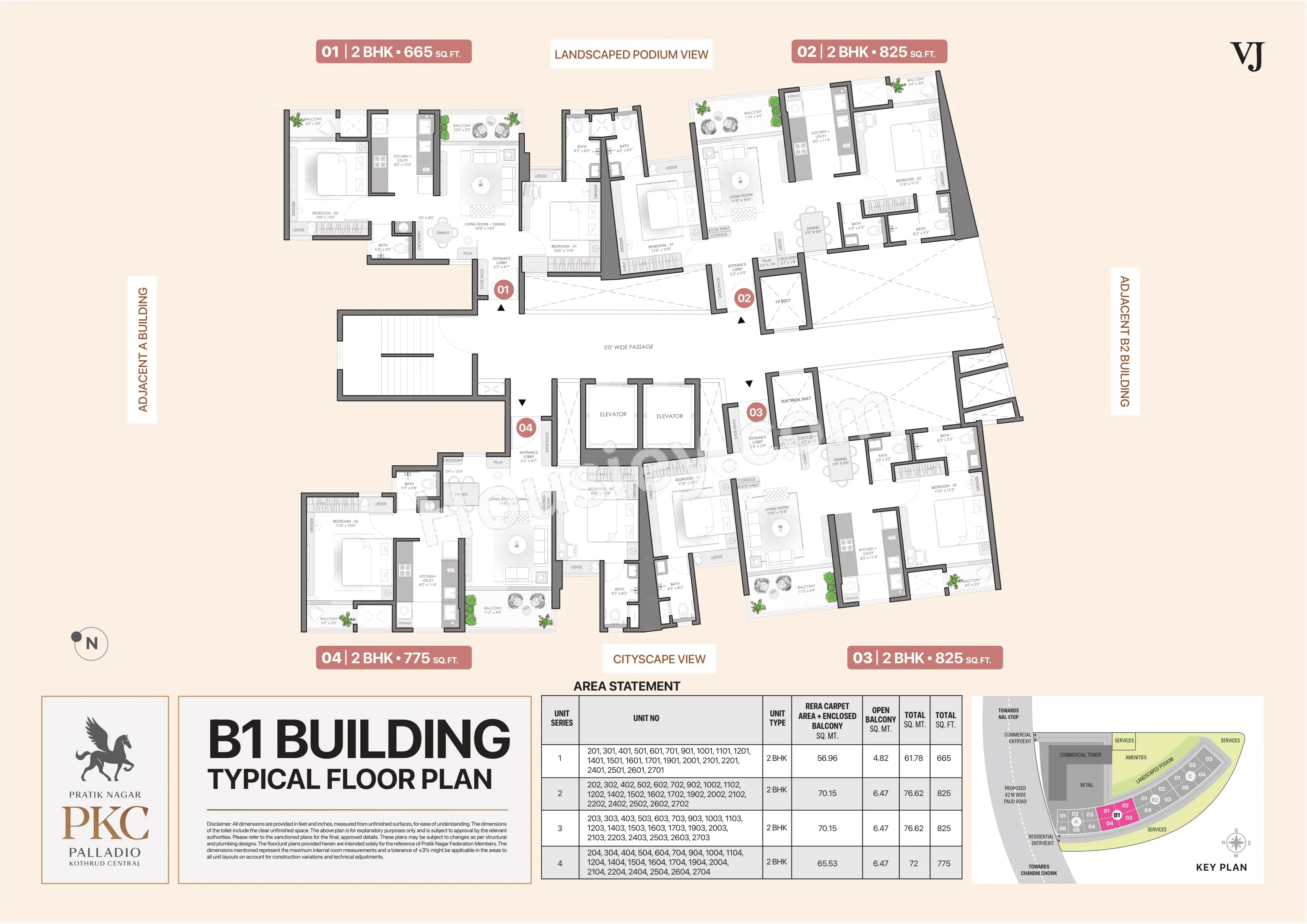 VJ Palladio Central Floor plan 5