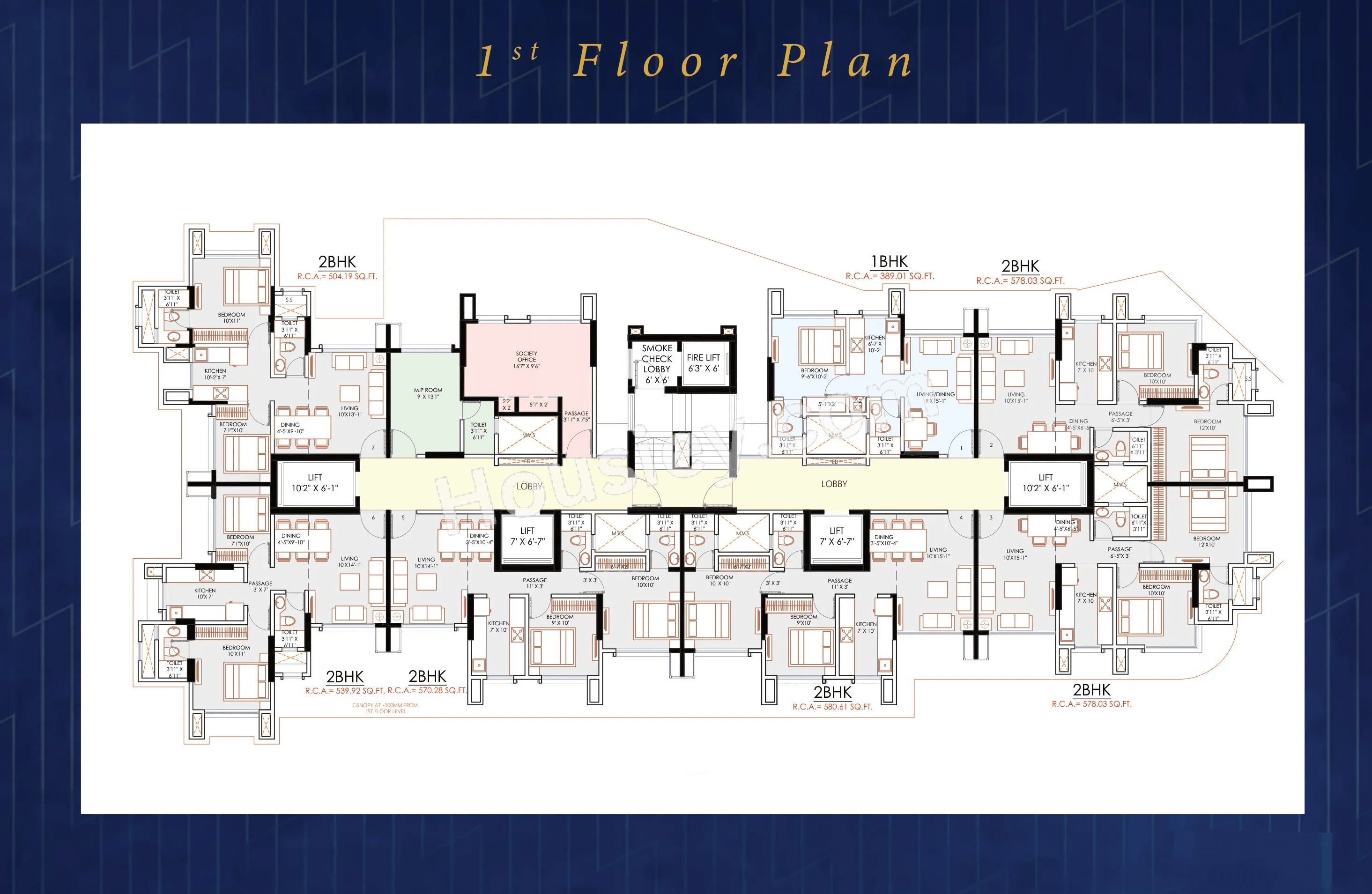 Vraj Meridian Floor plan 1
