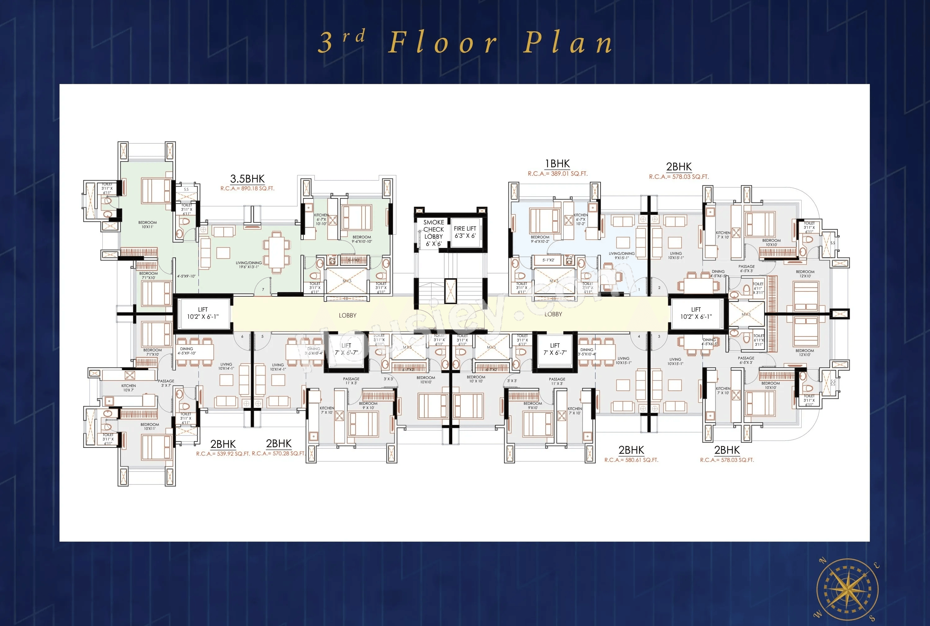 Vraj Meridian Floor plan 2
