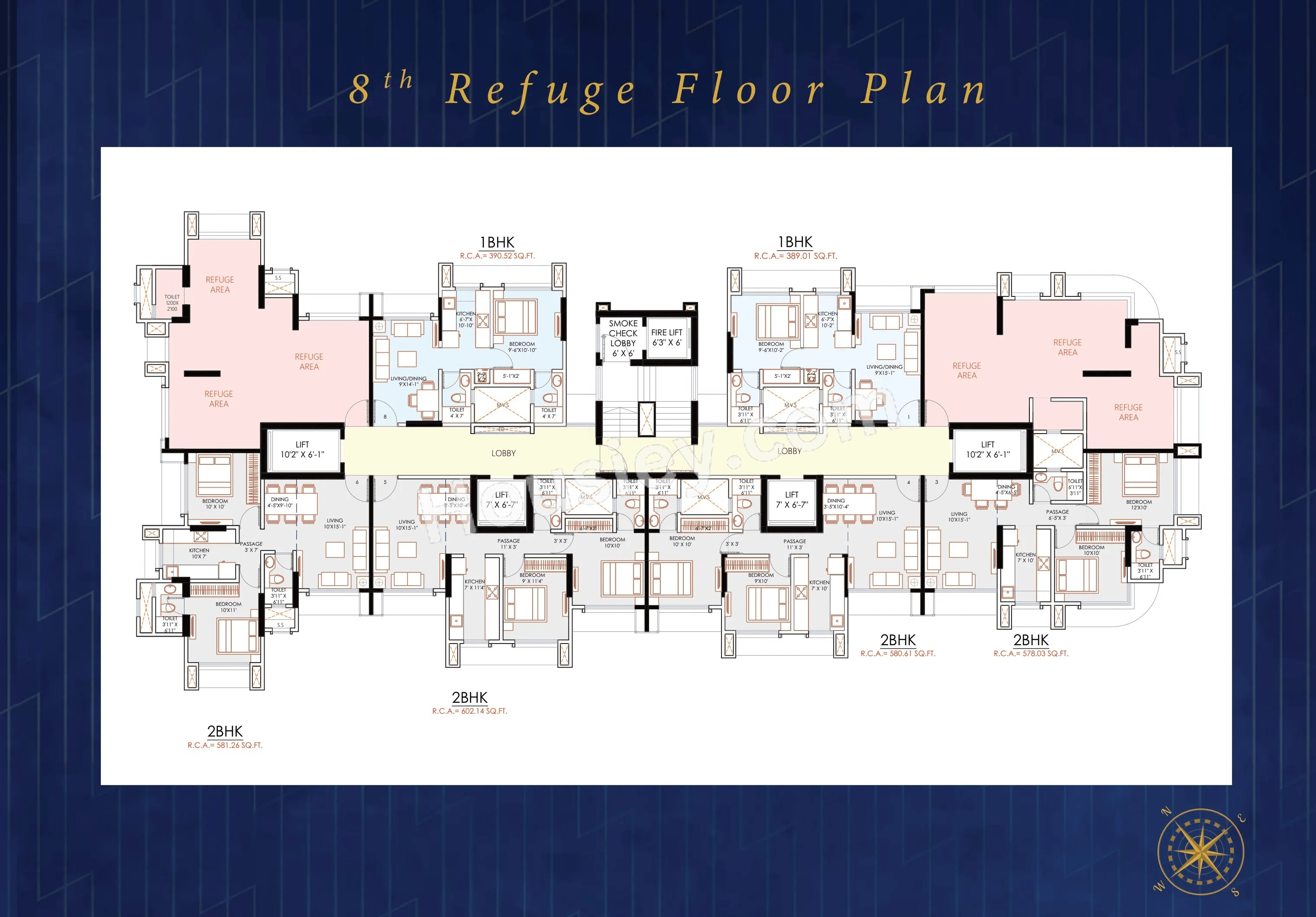 Vraj Meridian Floor plan 6
