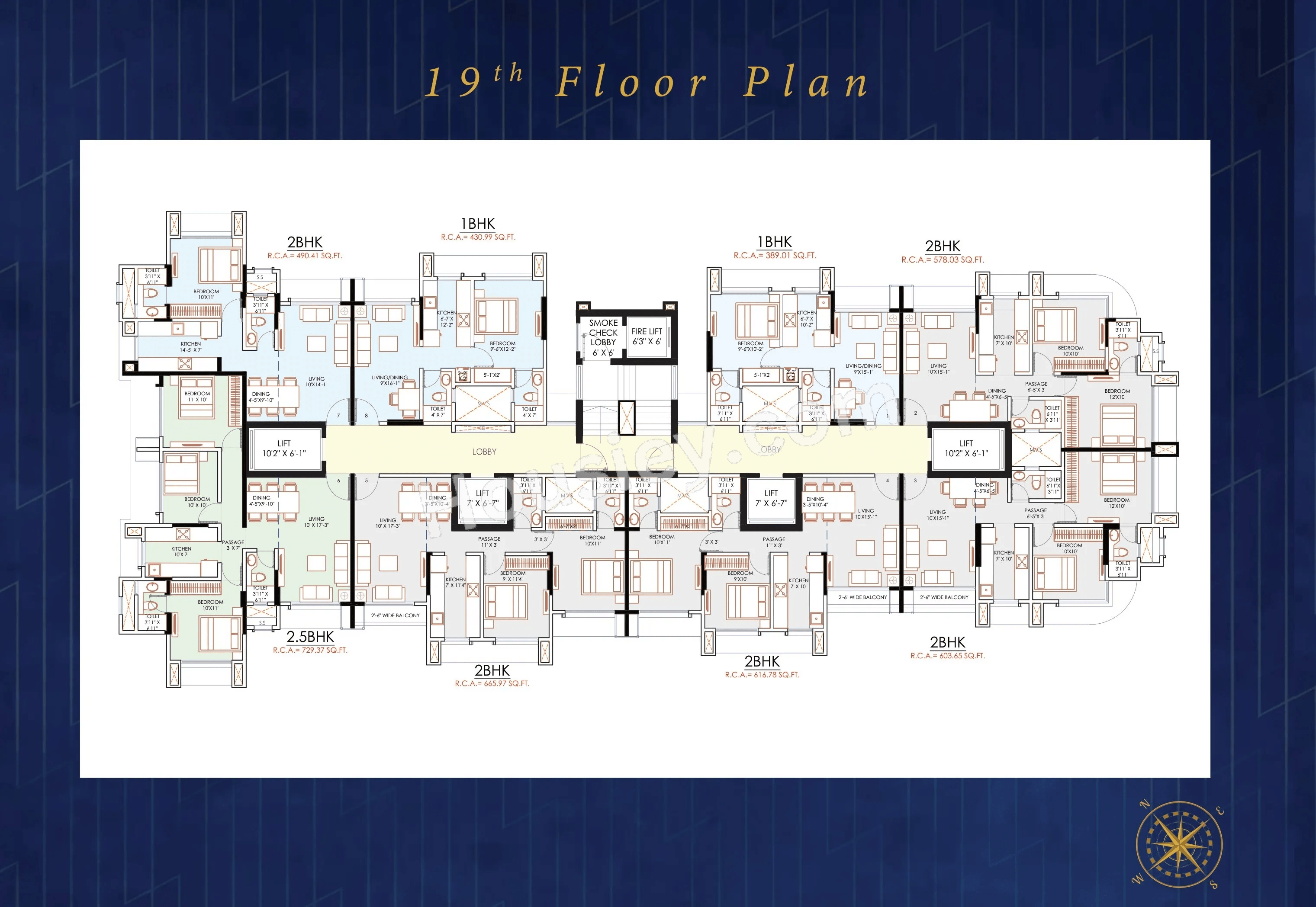 Vraj Meridian Floor plan 7