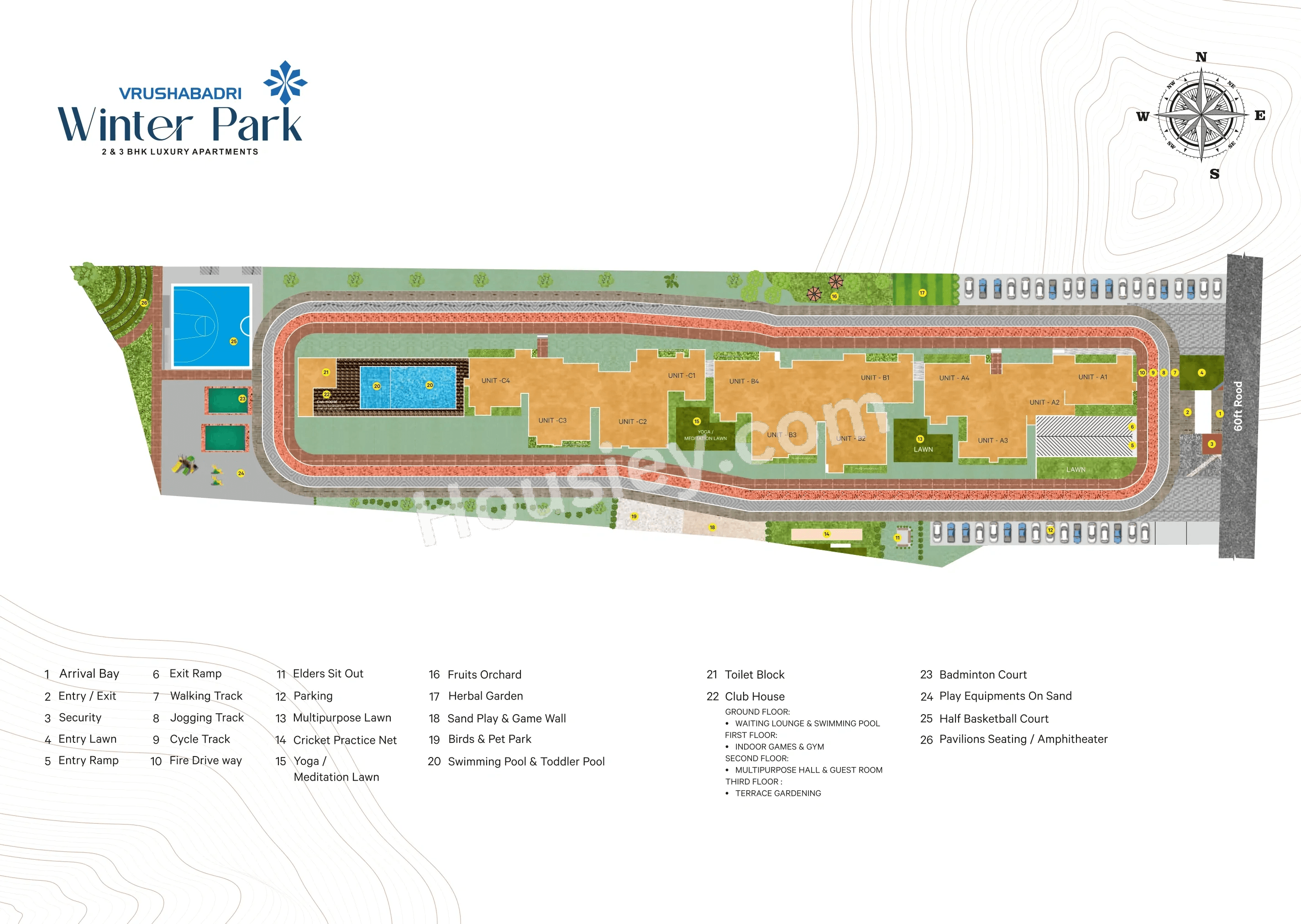 Vrushabadri Winter Park Floor Plan