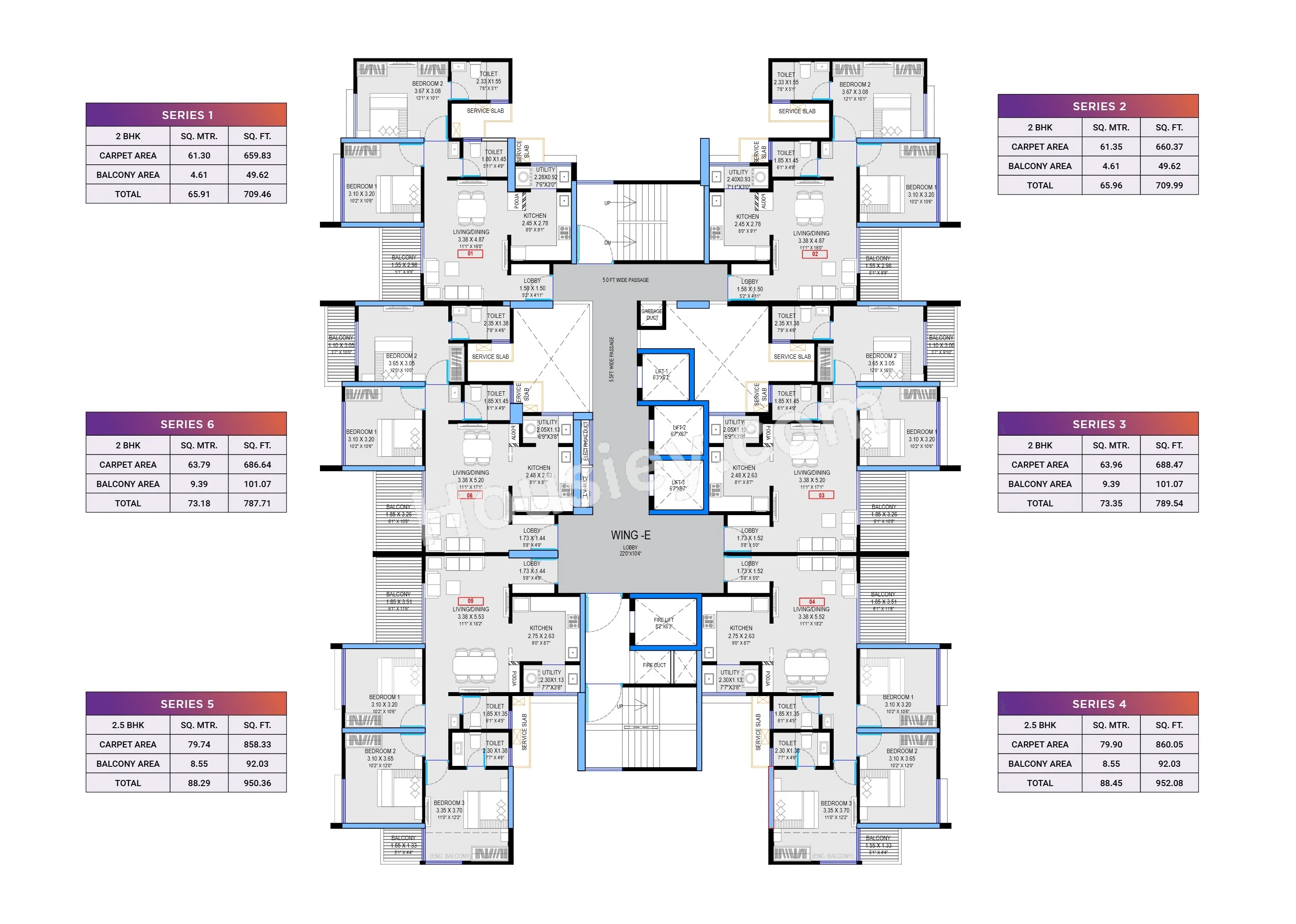 VTOP Prime Punawale Floor Plan