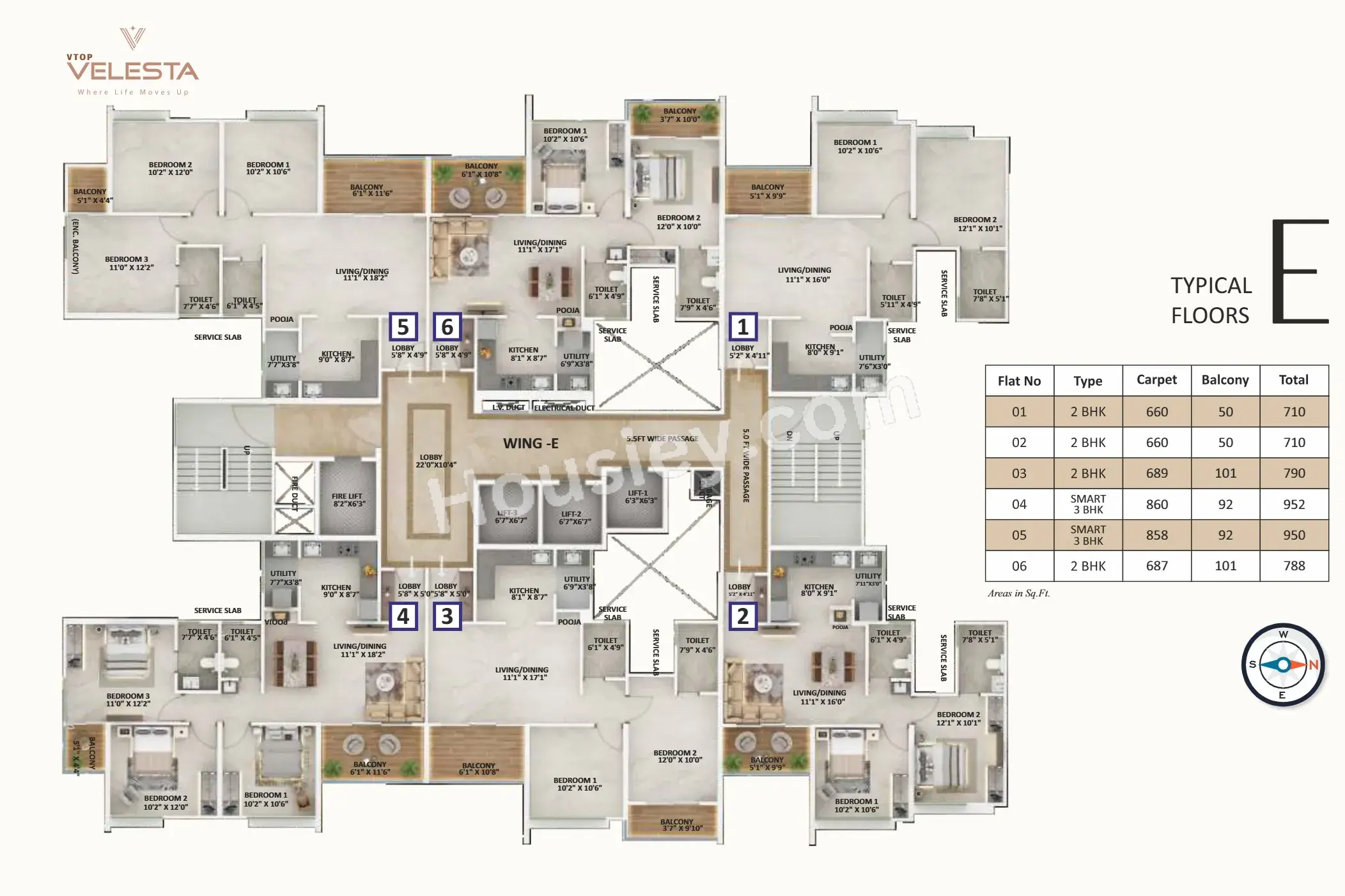 VTOP Velesta Floor plan 2