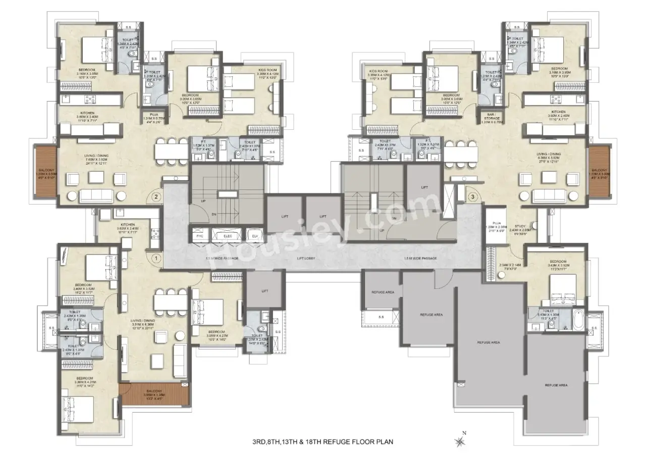 Wadhwa Aravya Floor Plan