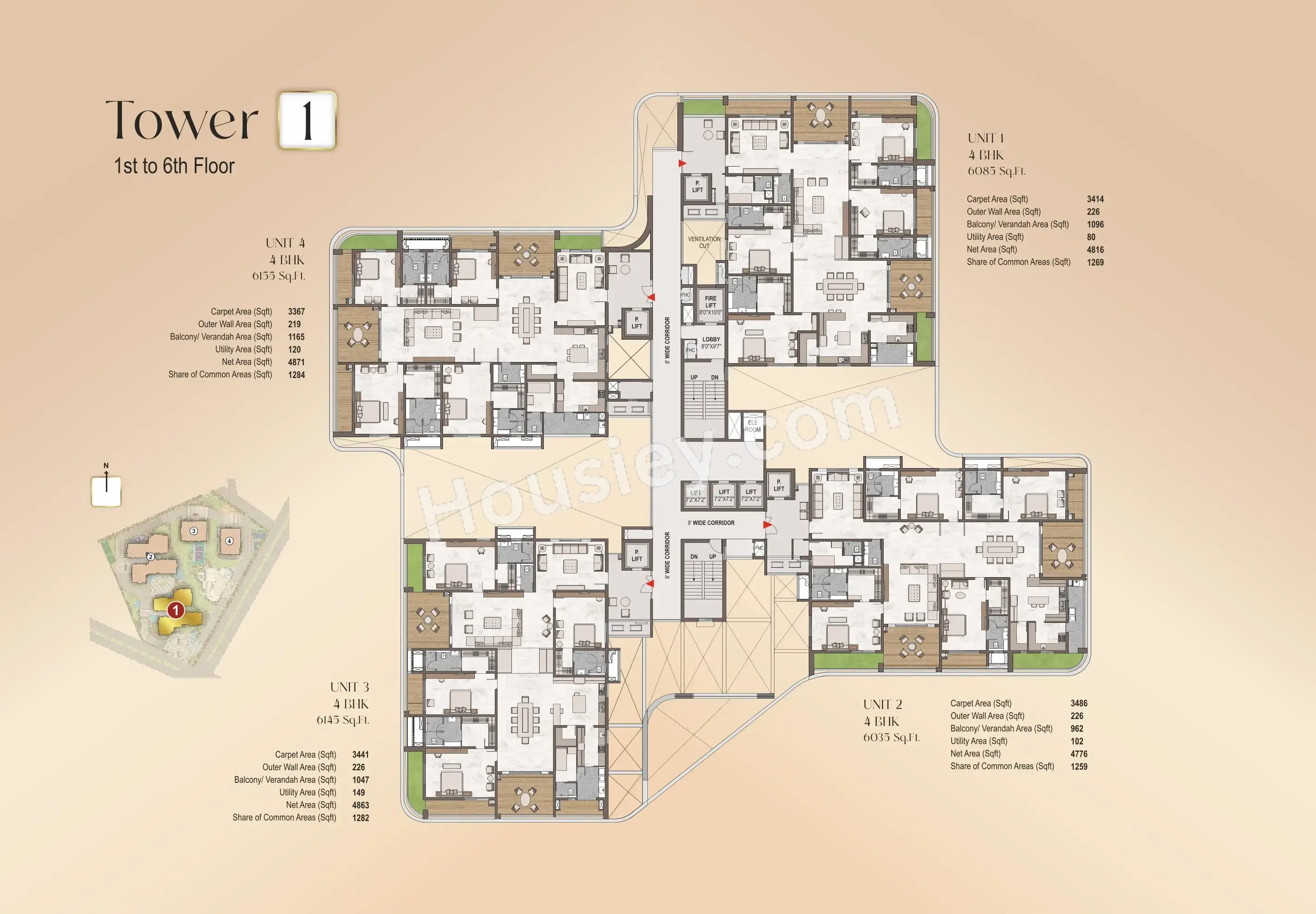 Western Marina Floor plan 3