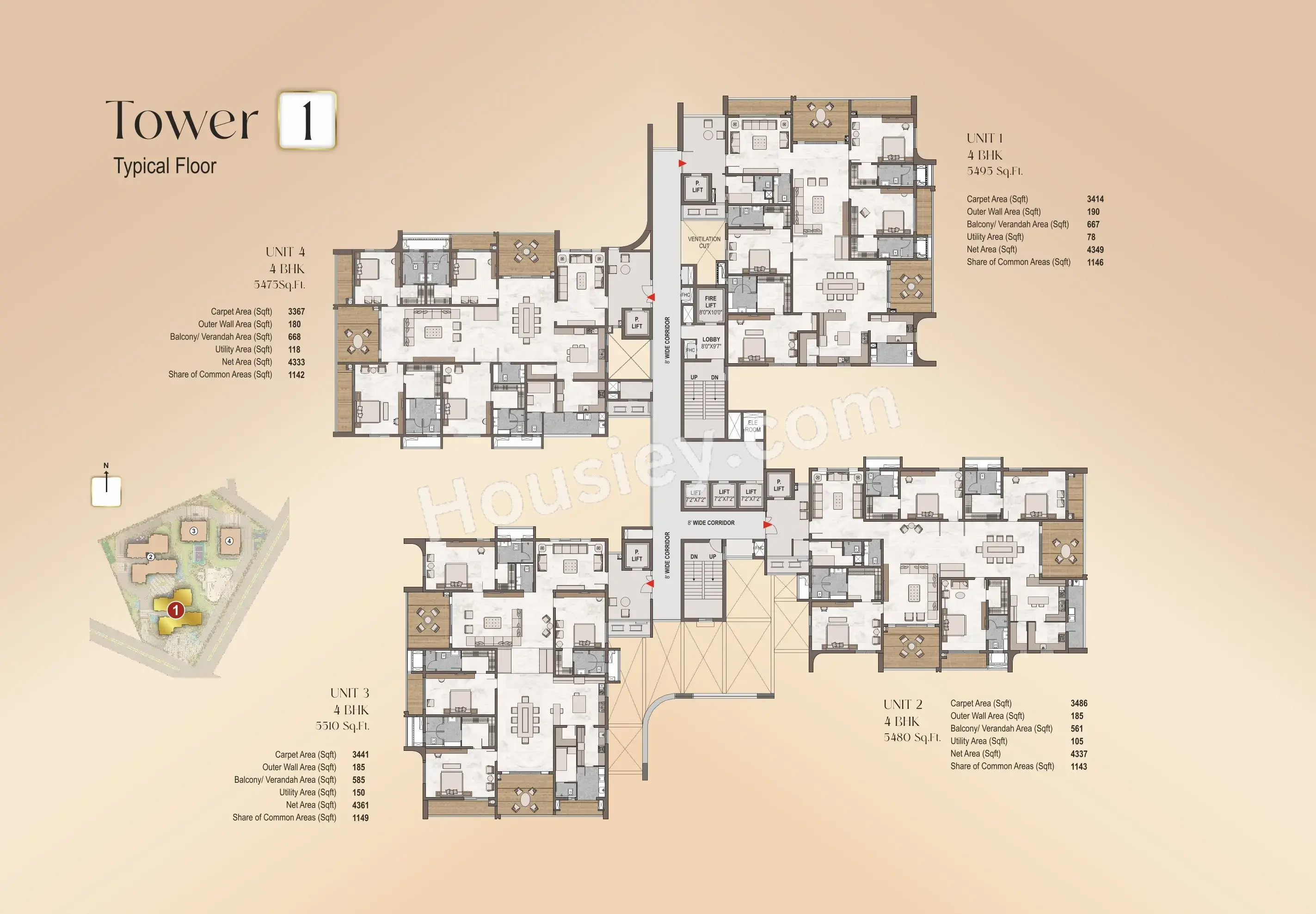 Western Marina Floor plan 4