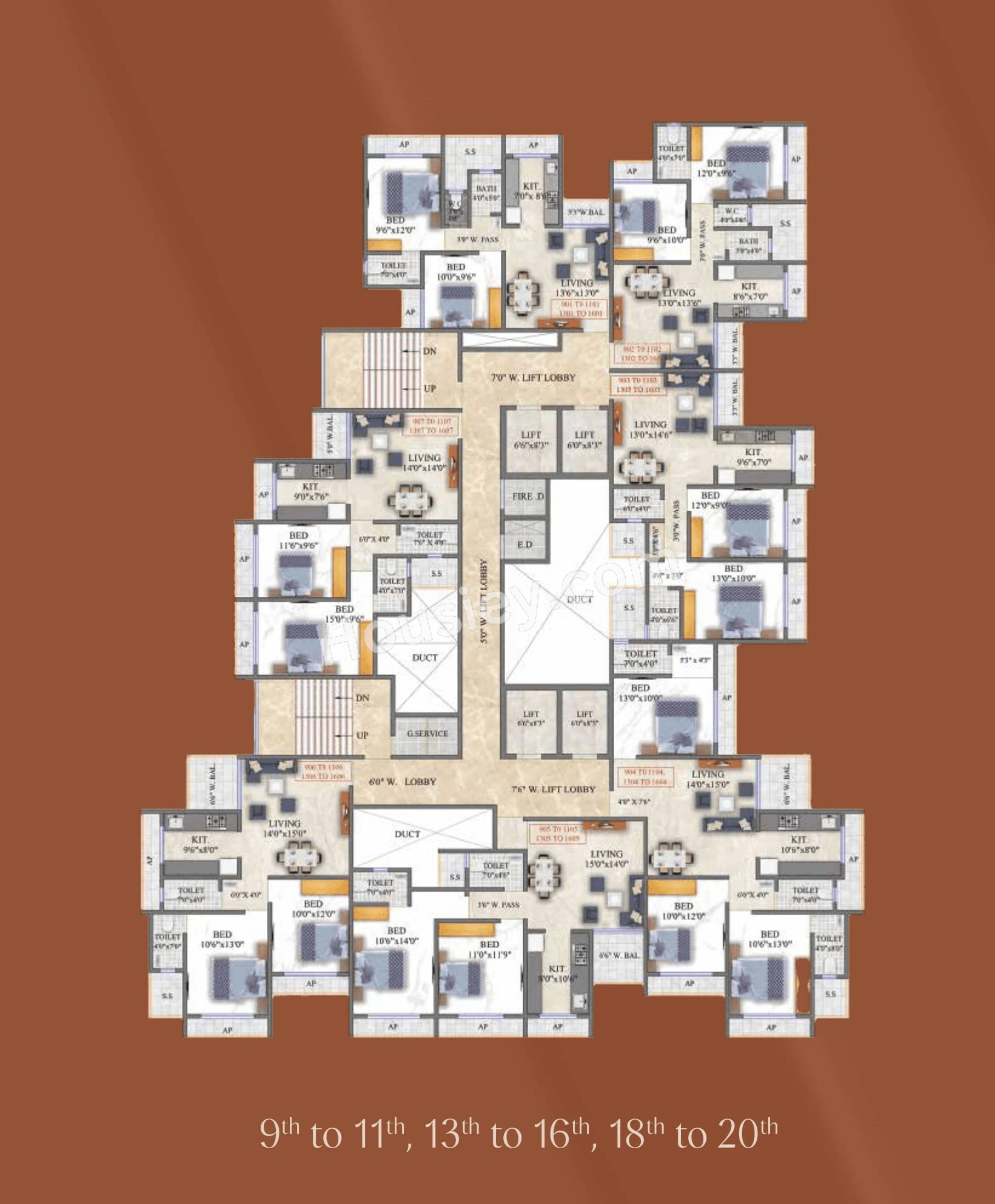 Western Sai Galaxy Floor plan 1