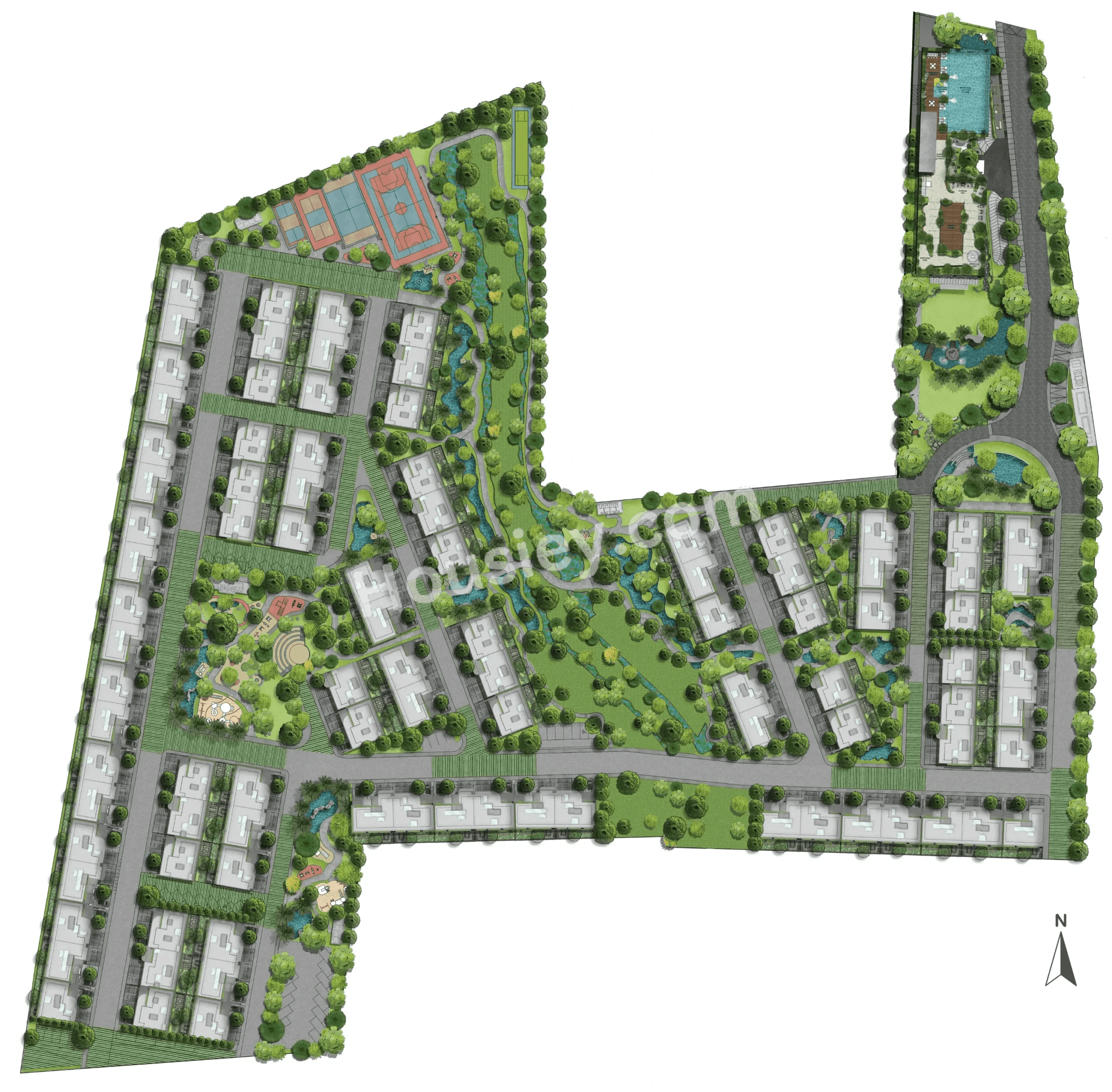 White Lotus Amanvana Master Plan