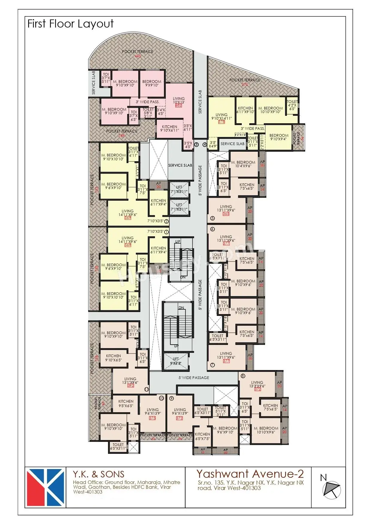 Yashwant Avenue 2 Floor plan 1