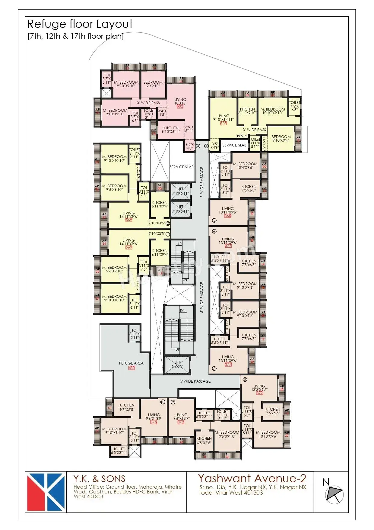 Yashwant Avenue 2 Floor plan 2