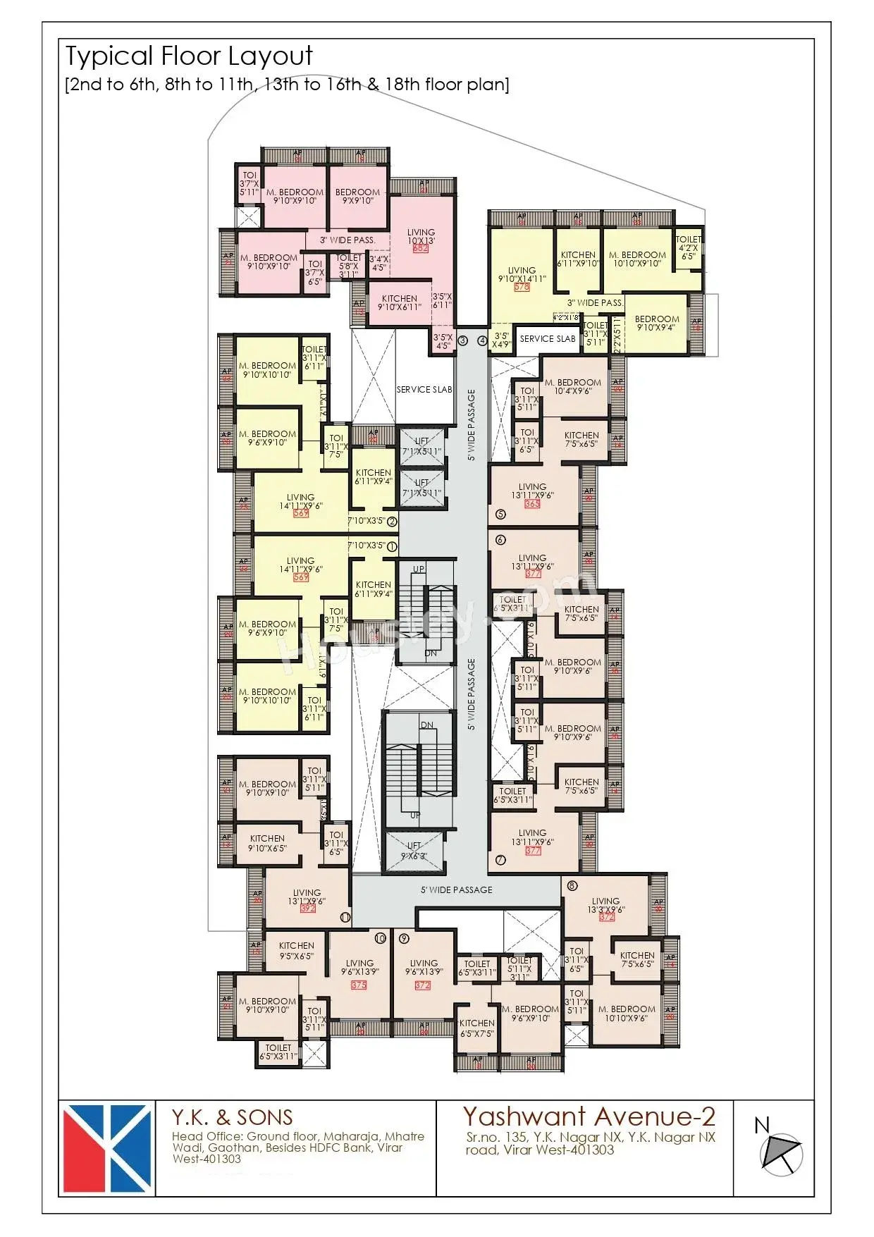Yashwant Avenue 2 Floor plan 3