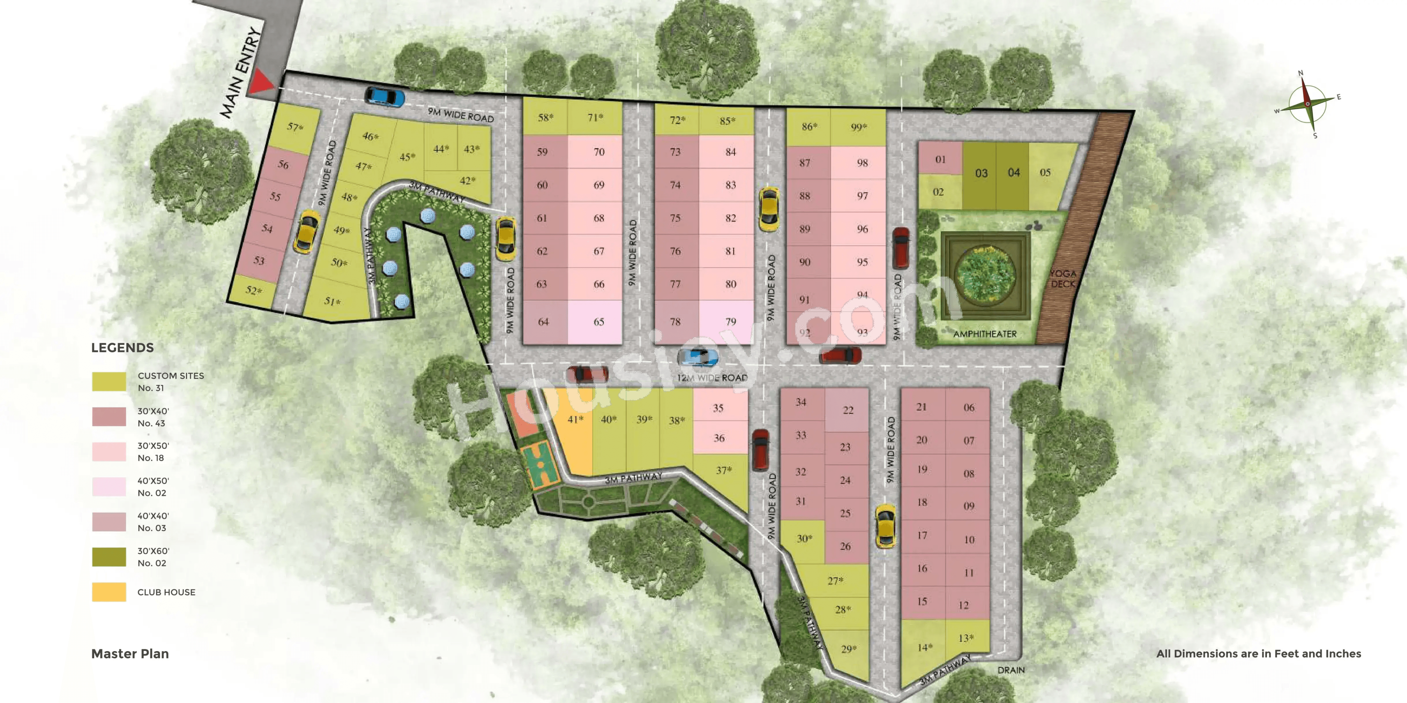 YC Raintree Floor Plan
