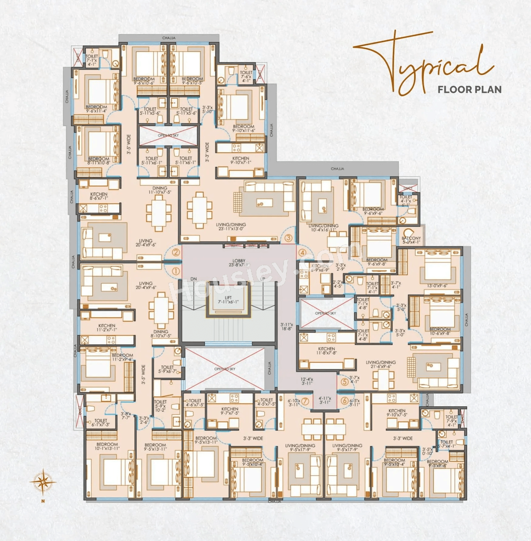 YK Dhanlaxmi Floor plan 4