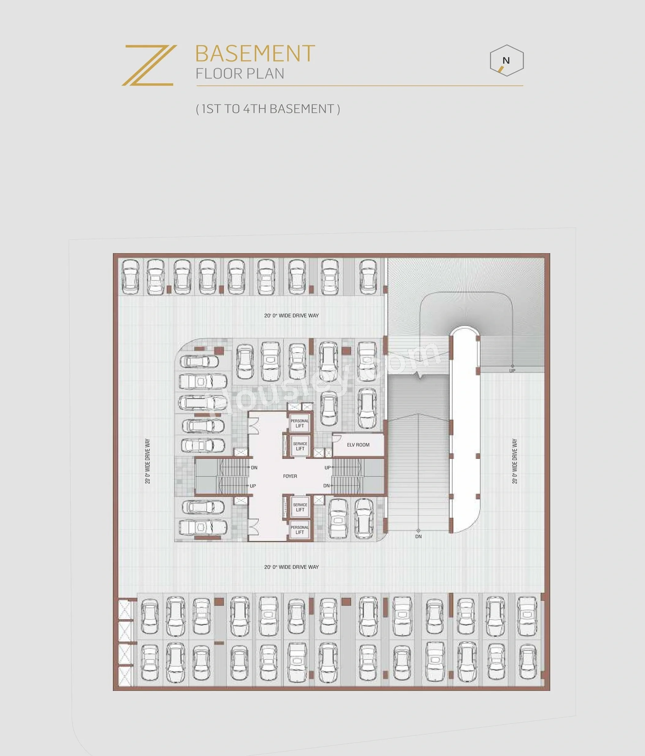Z Luxuria Floor plan 1
