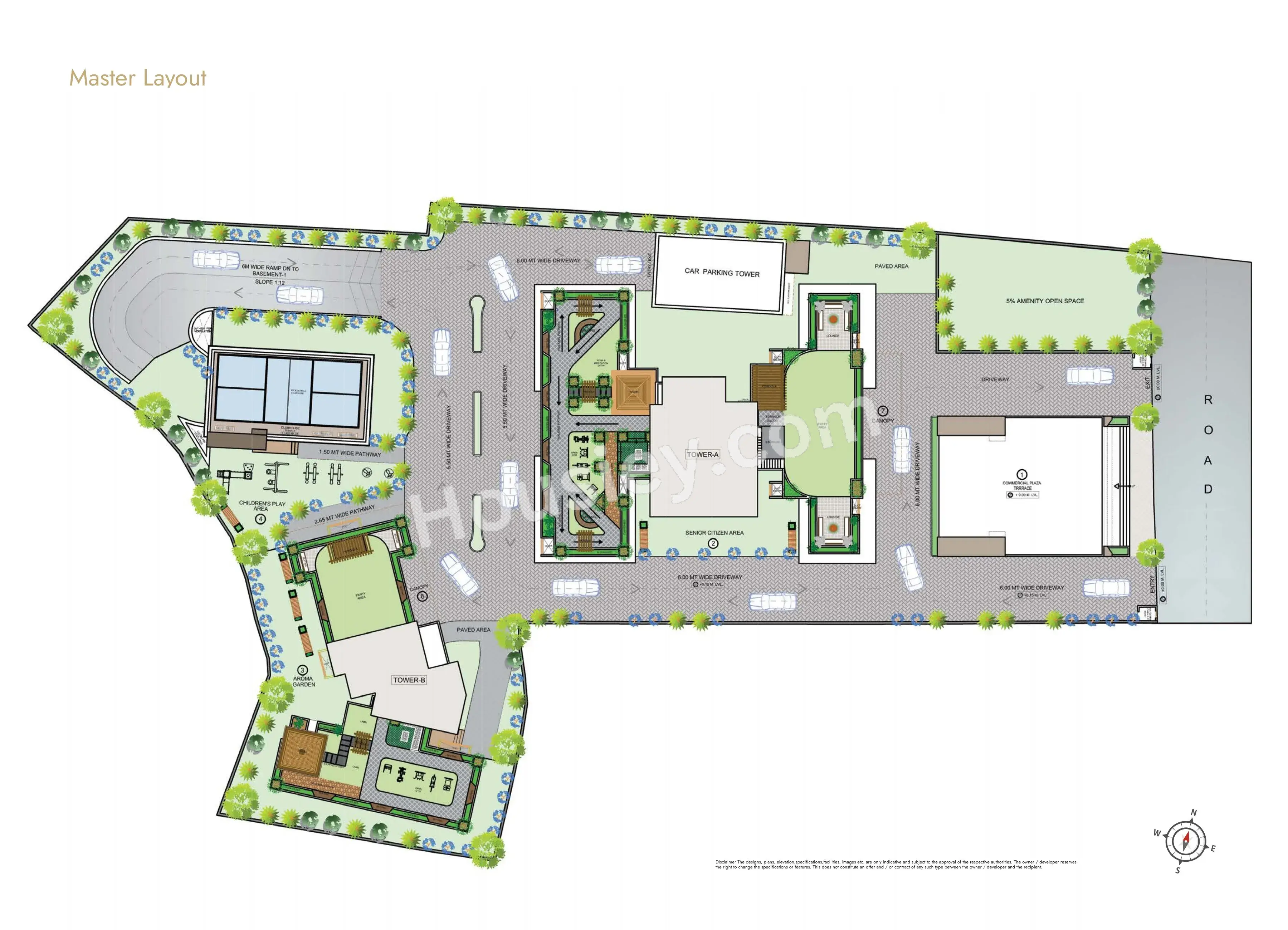 Zaveri Aranya The Park Floor plan 1