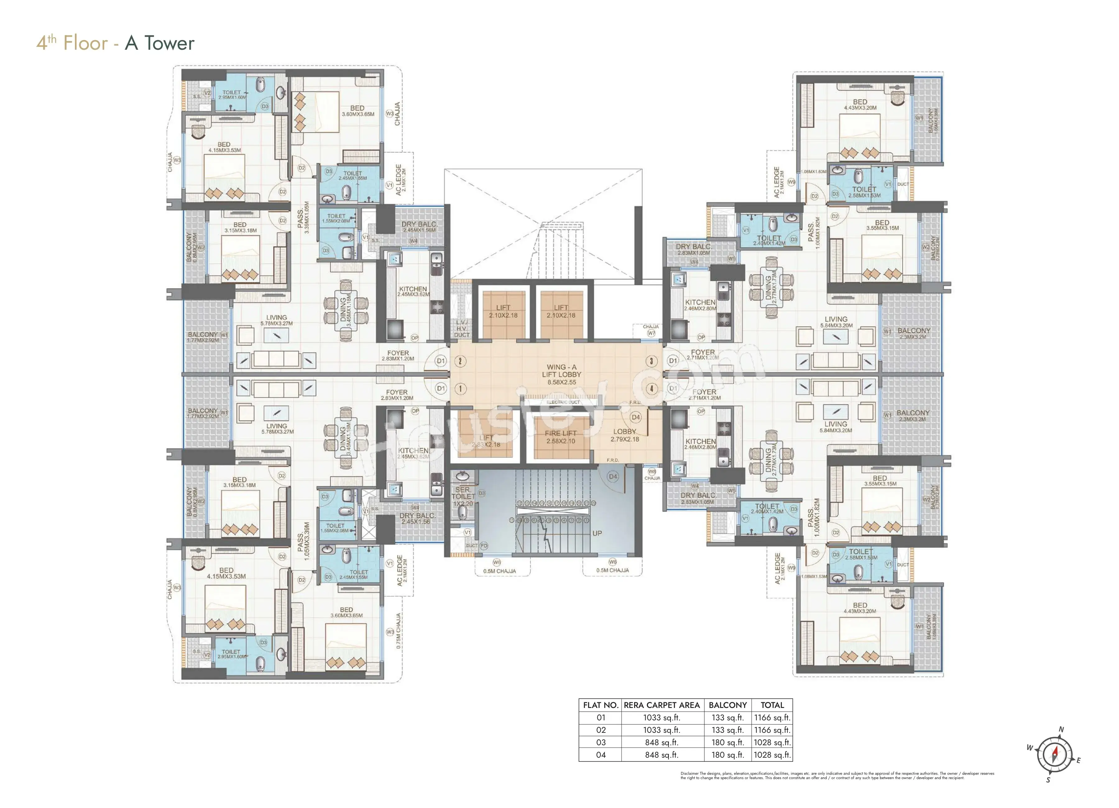 Zaveri Aranya The Park Floor plan 2