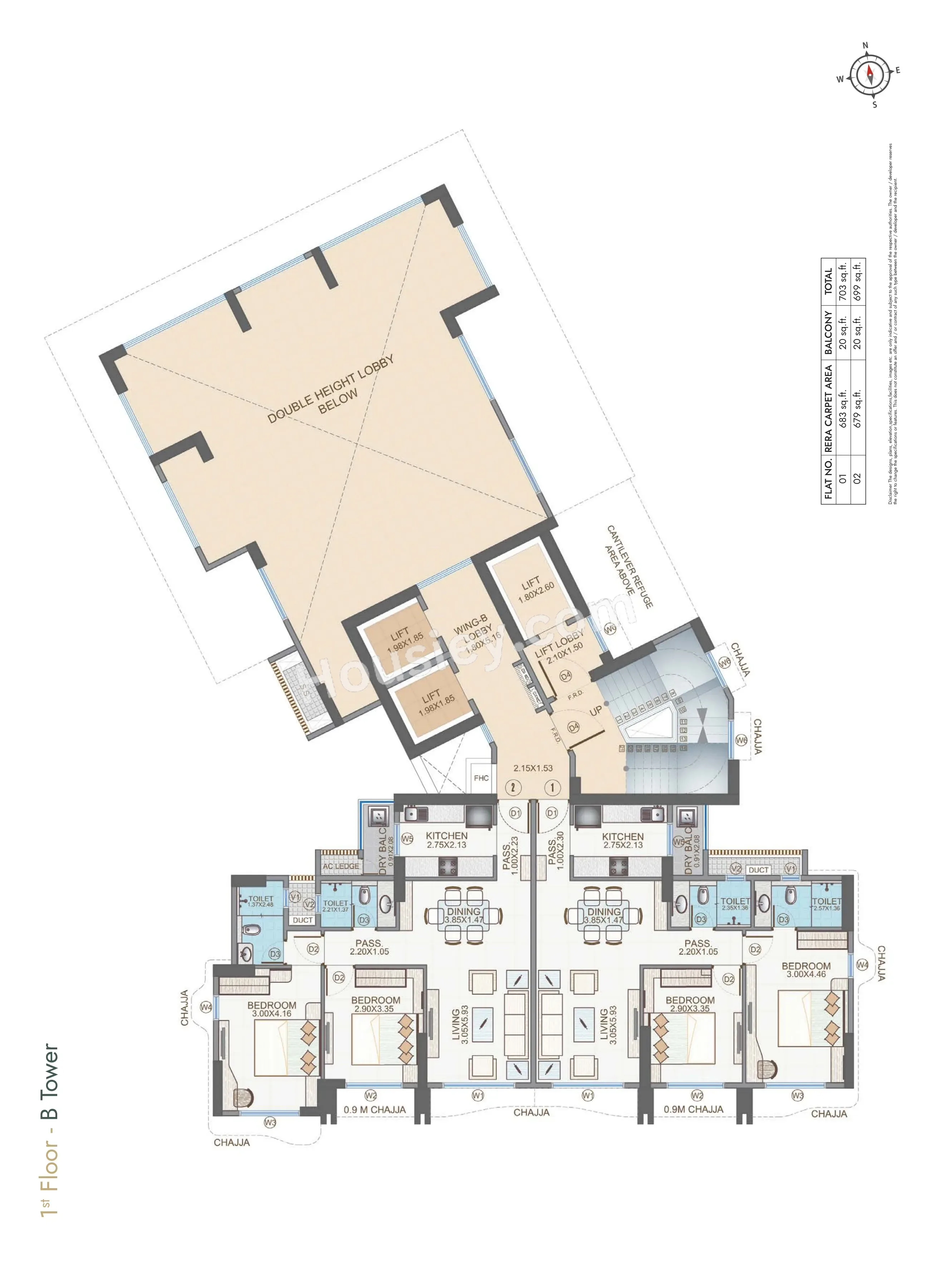 Zaveri Aranya The Park Floor plan 10