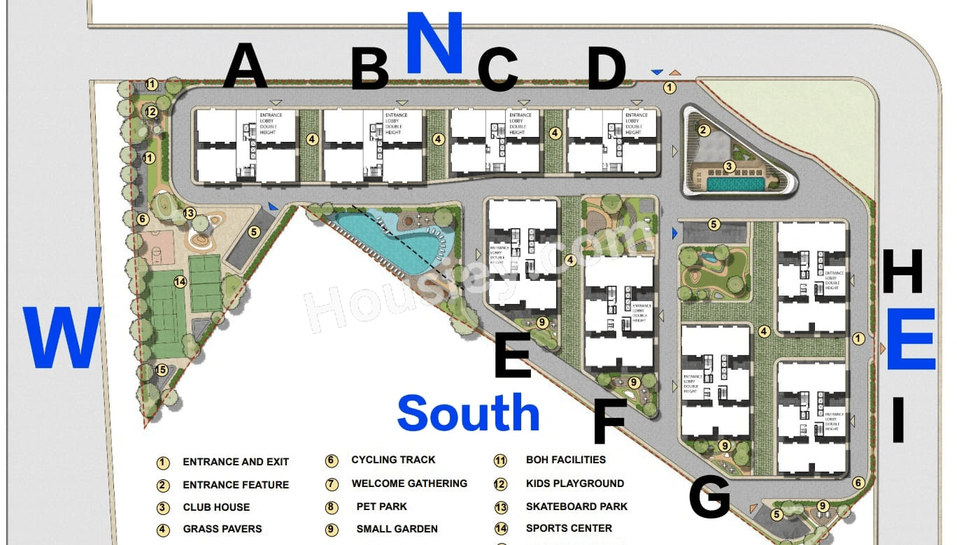 Zuari Gangothri Tribhuja Floor plan 1