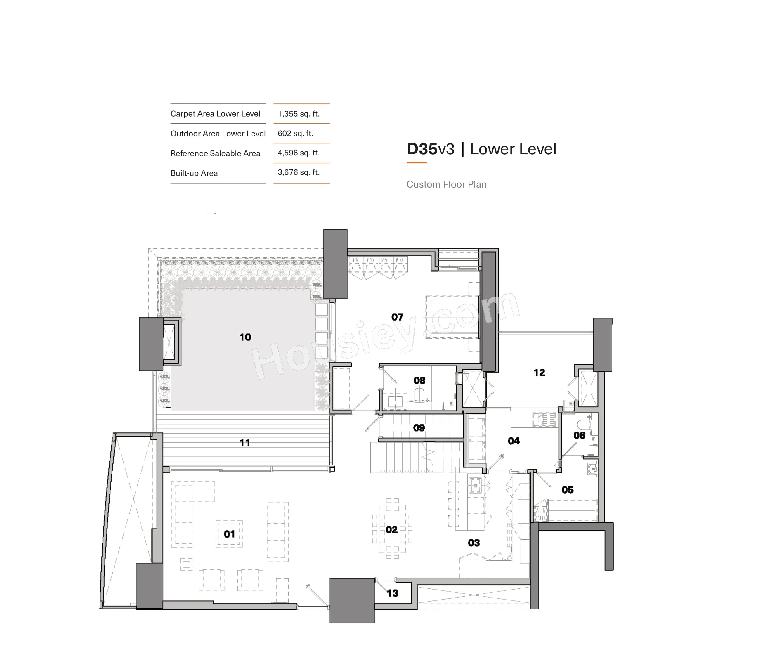 Pursuit of a Radical Rhapsody Unit plan - 2660 sq.ft.