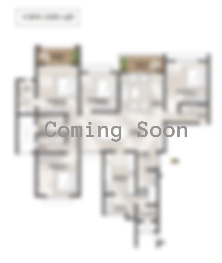 Ruparel Stardom Unit plan - 437 sq.ft.