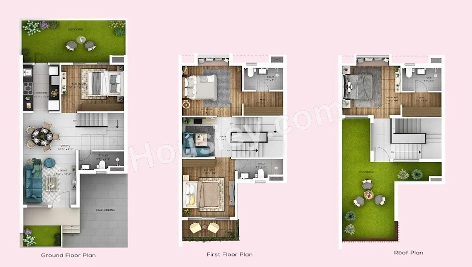 Unit plan - 3551 sq.ft.