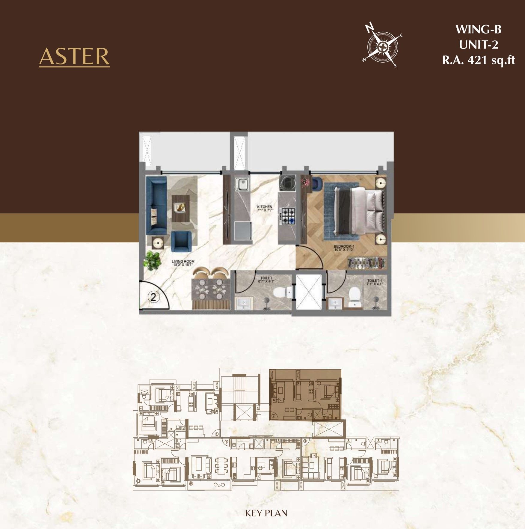 HS Heritage Unit plan - 421 sq.ft.
