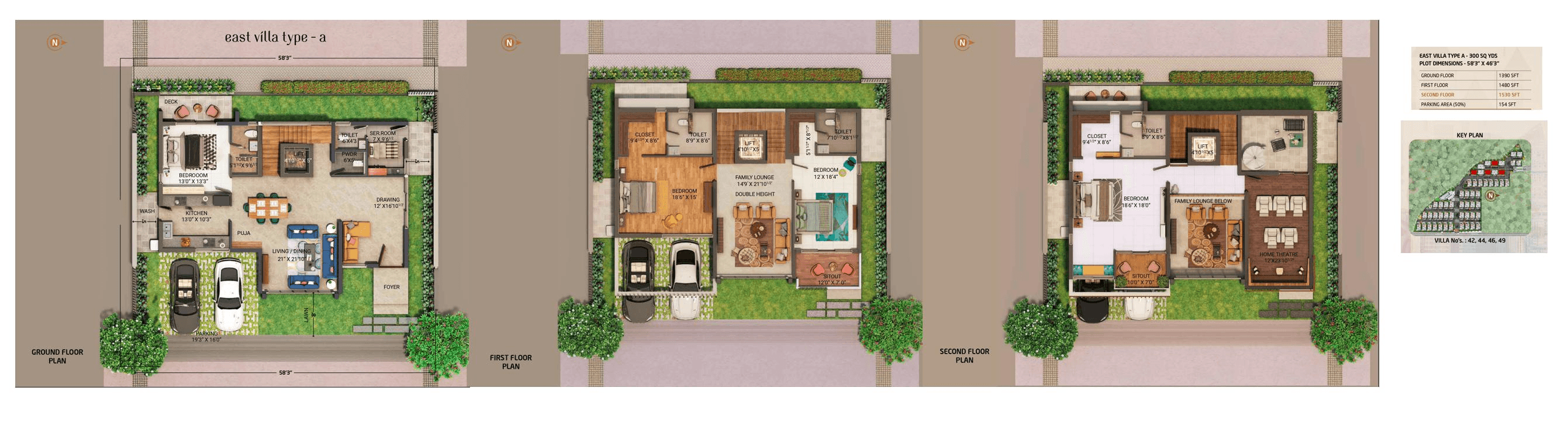 Unit plan - 4019 sq.ft.