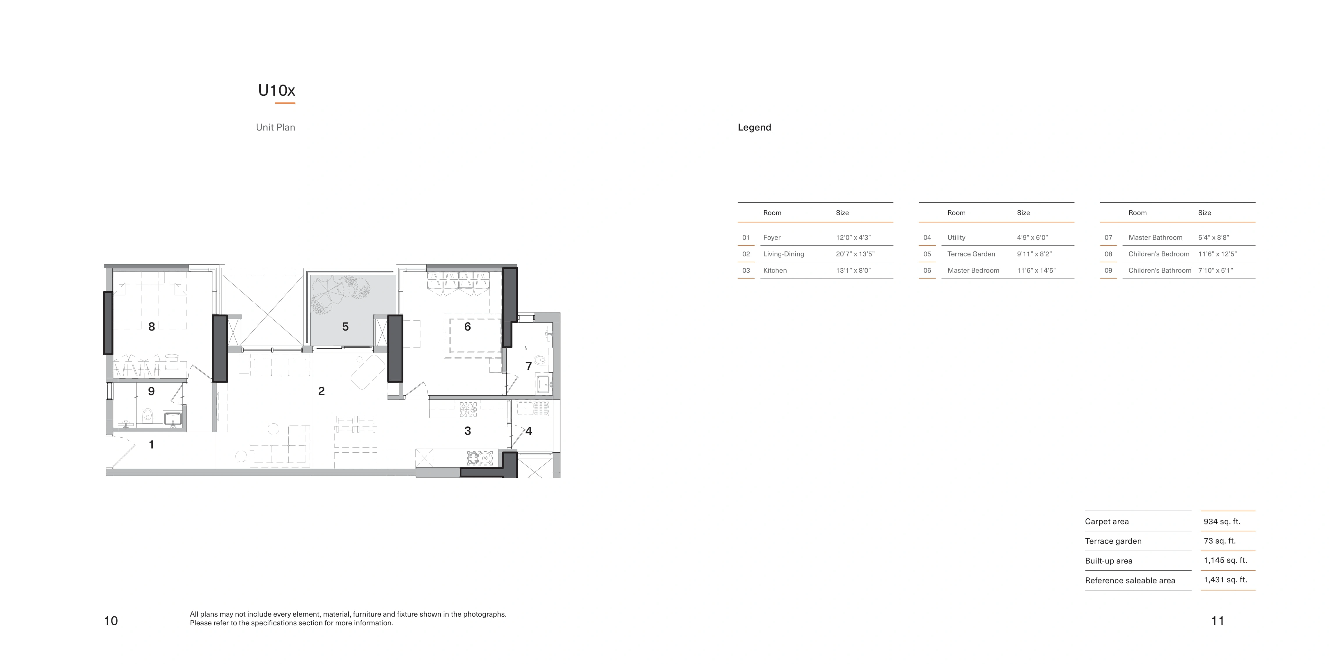 Total Environment In That Quiet Earth Unit plan - 934 sq.ft.