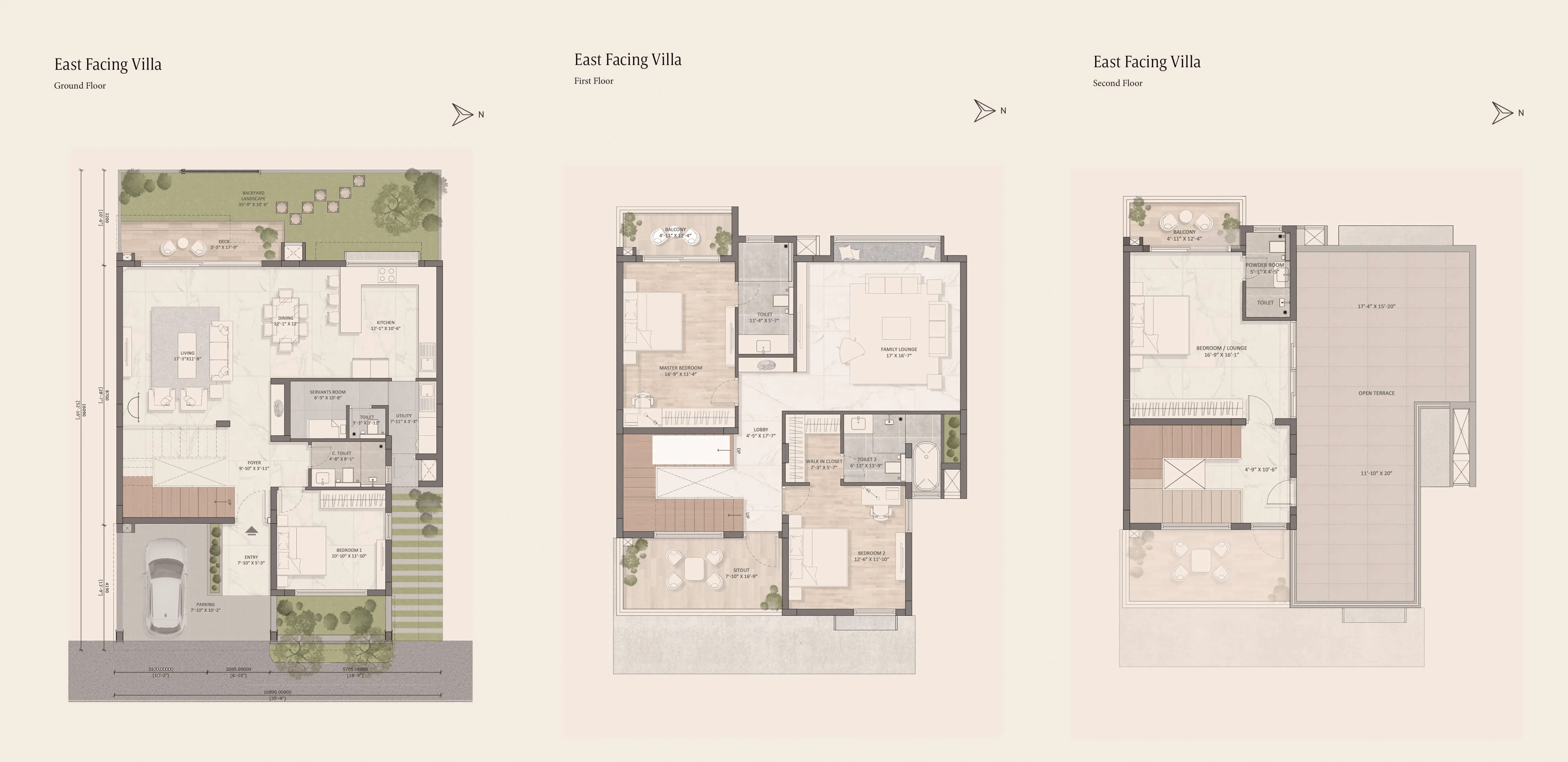 Unit plan - 2255 sq.ft.