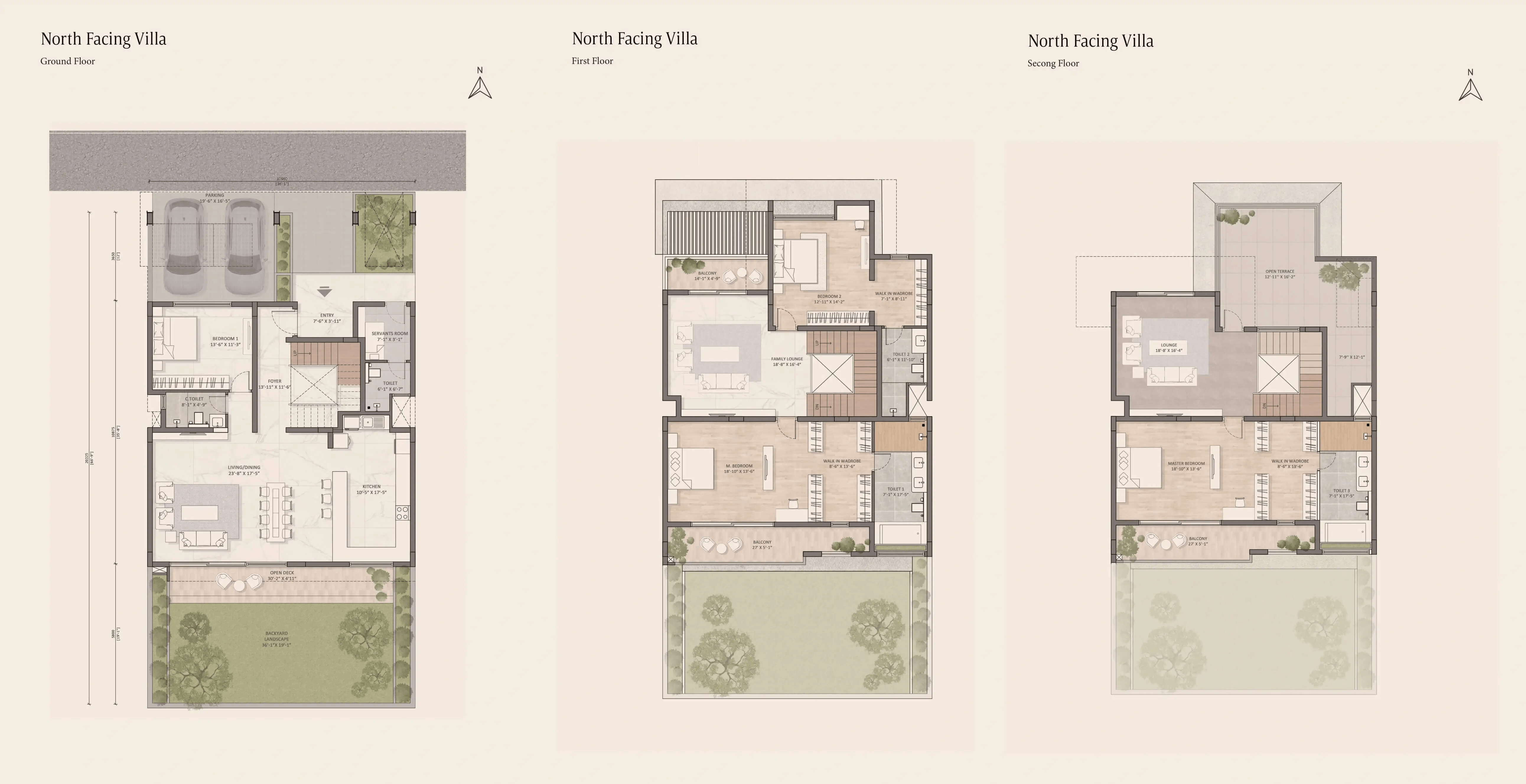 Urbanize Villa Bellissimo Unit plan - 3086 sq.ft.