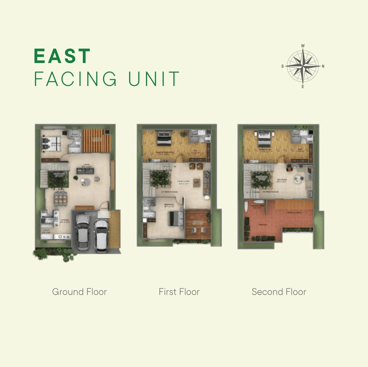 Unit plan - 2334 sq.ft.