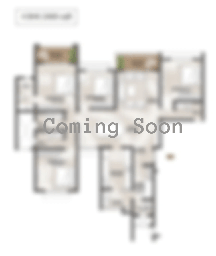 Keya Life By The Lake Unit plan - 3744 sq.ft.