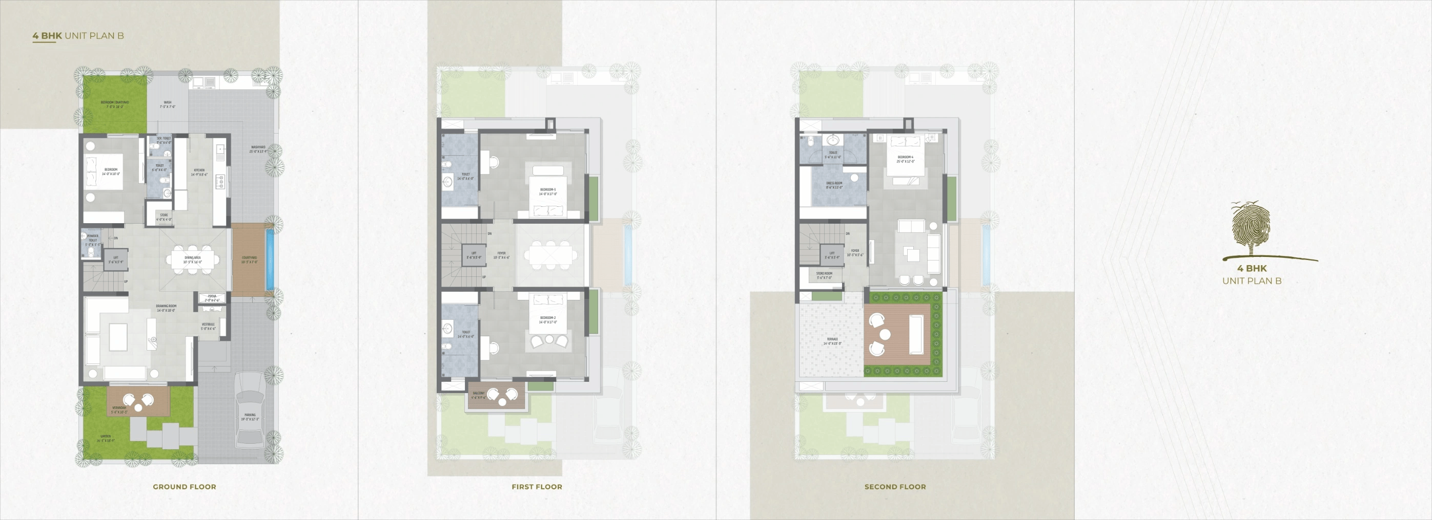 A Shridhar Vaikunth Unit plan - 3960 sq.ft.