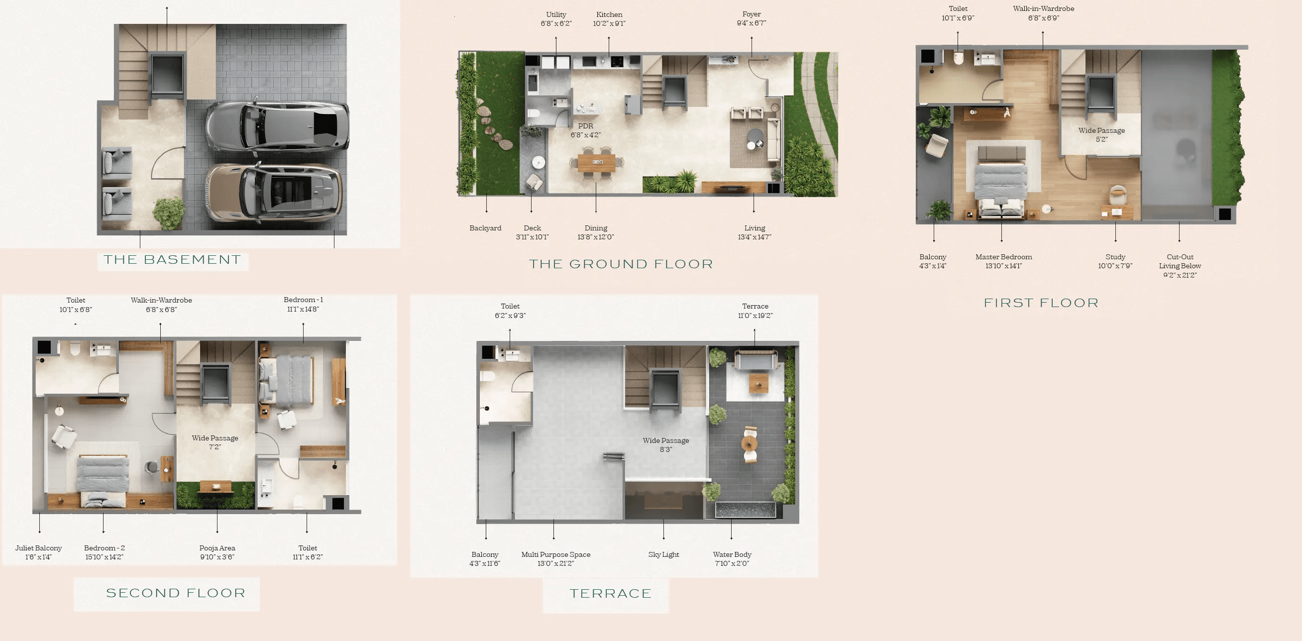 Unit plan - 2480 sq.ft.
