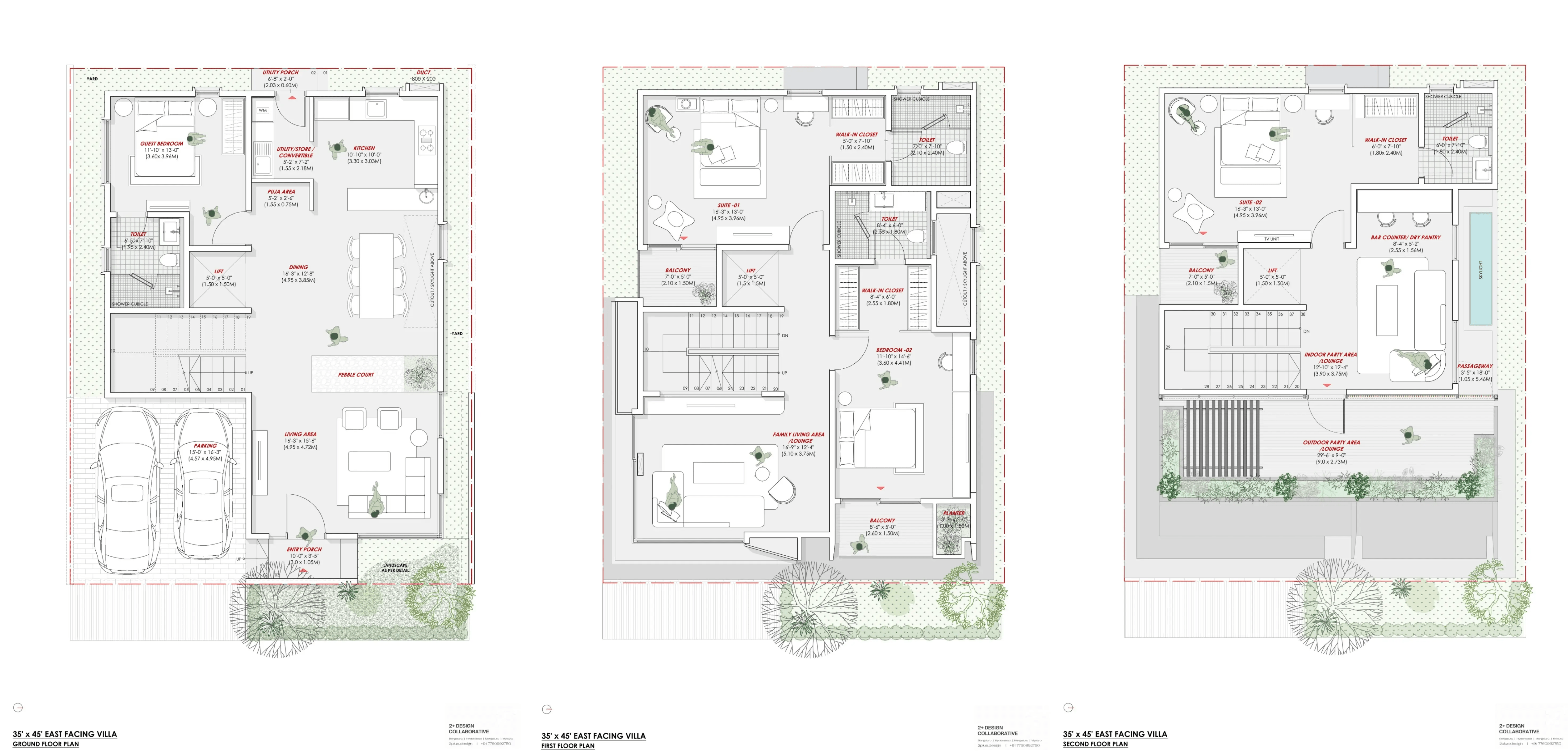 Unit plan - 1575 sq.ft.