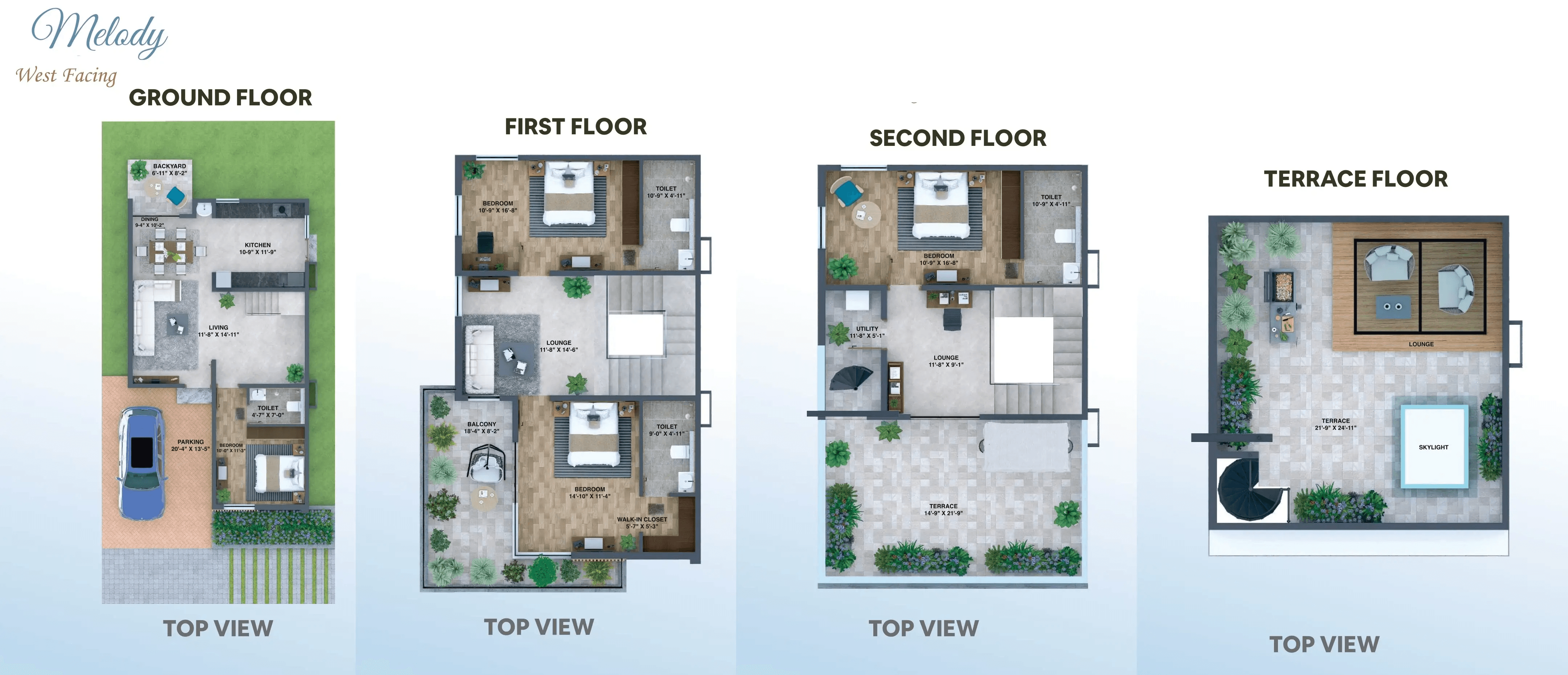 Konig Pearl County Unit plan - 1550 sq.ft.