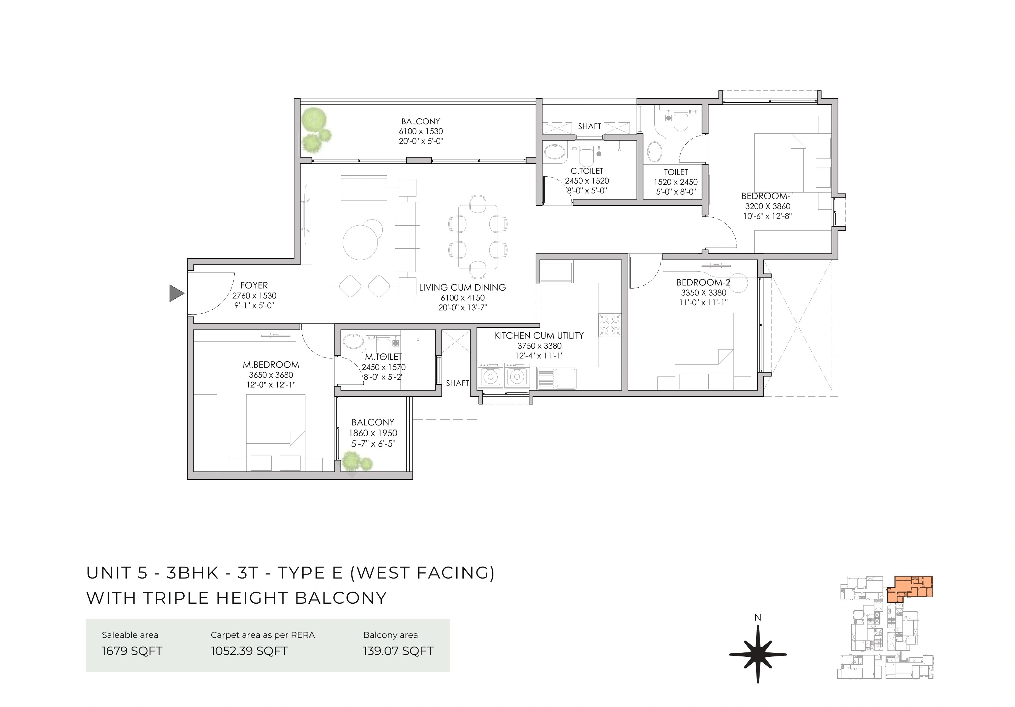NBR Soul of the Seasons Unit plan - 1175 sq.ft.