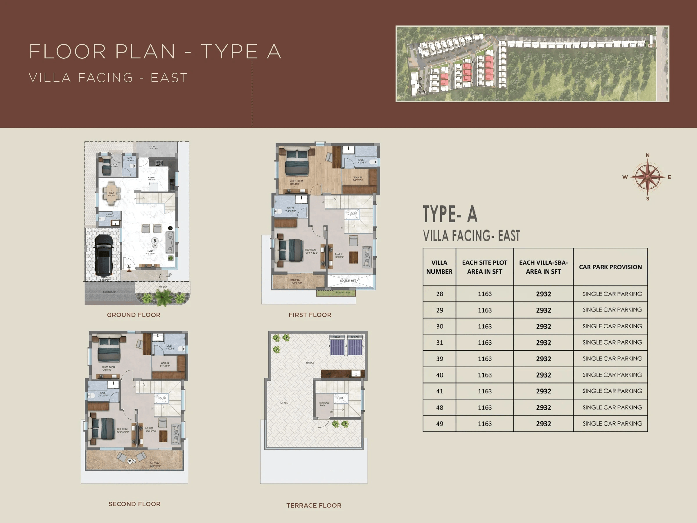 Raja Ira Unit plan - 2345 sq.ft.