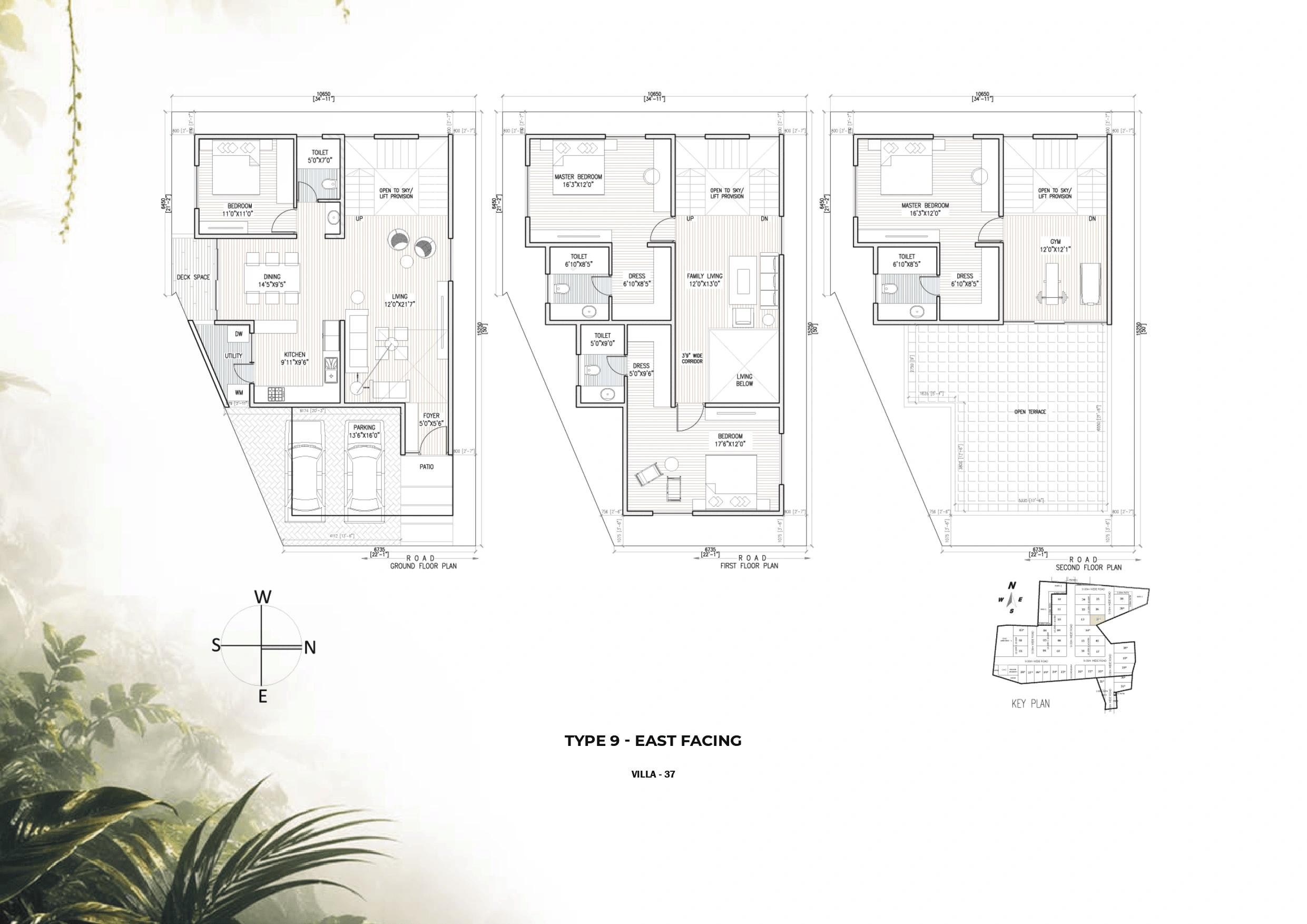 Mana Daintree Unit plan - 1554 sq.ft.