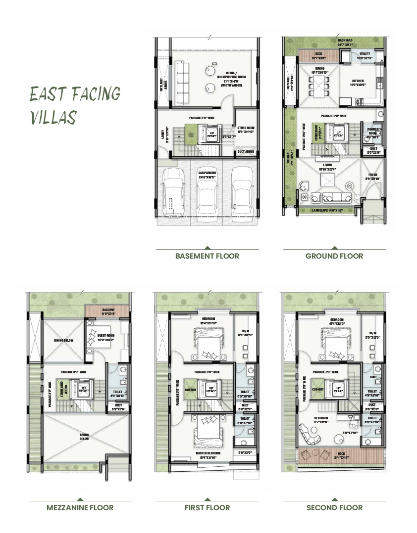 Unit plan - 1107 sq.ft.