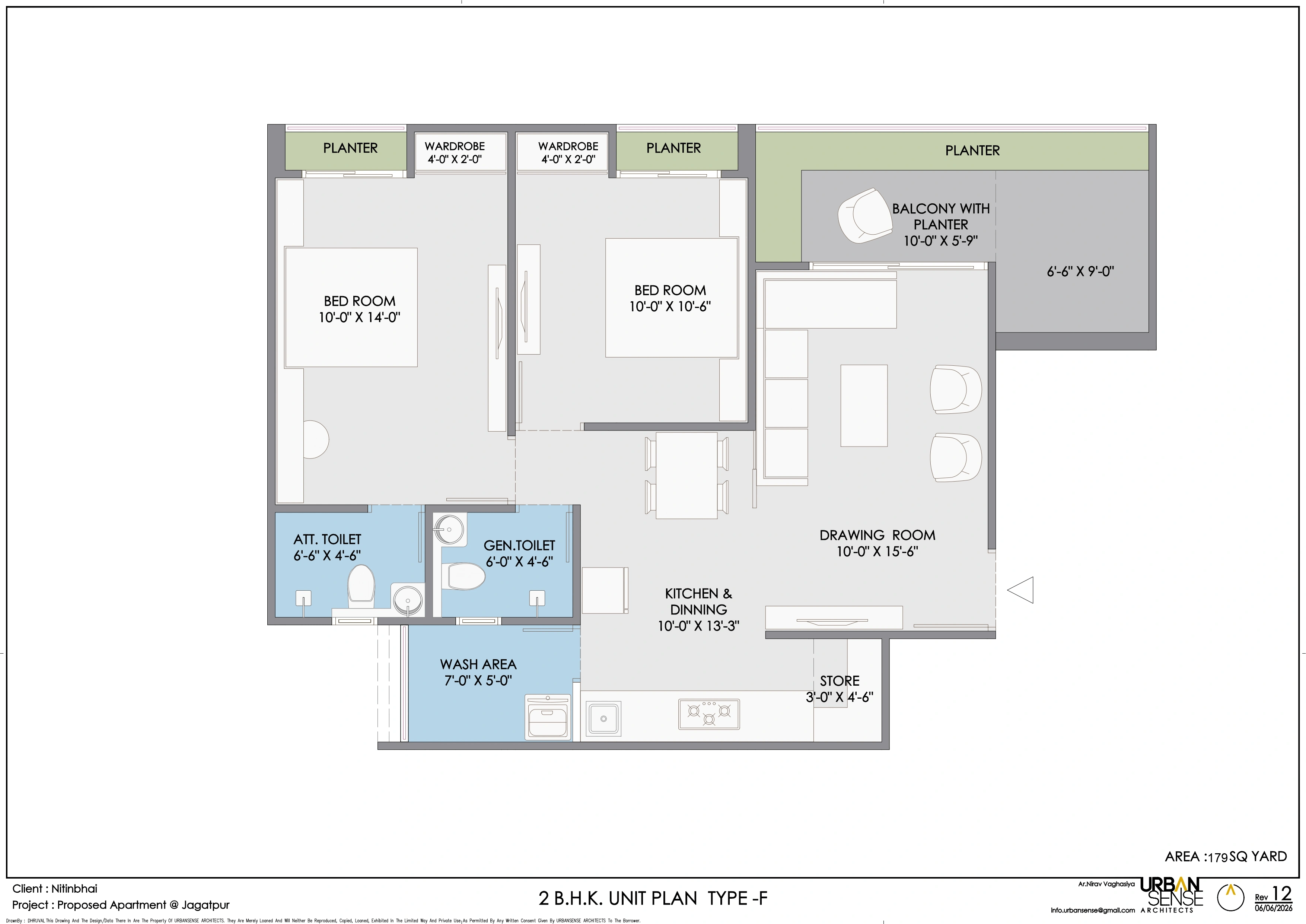 K3 By Orium Sylva Unit plan - 805 sq.ft.
