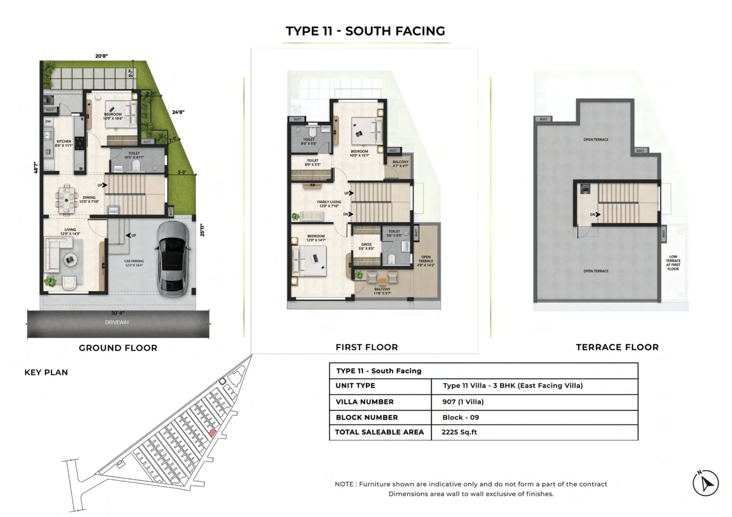 Radiance Edgewood Unit plan - 1556 sq.ft.