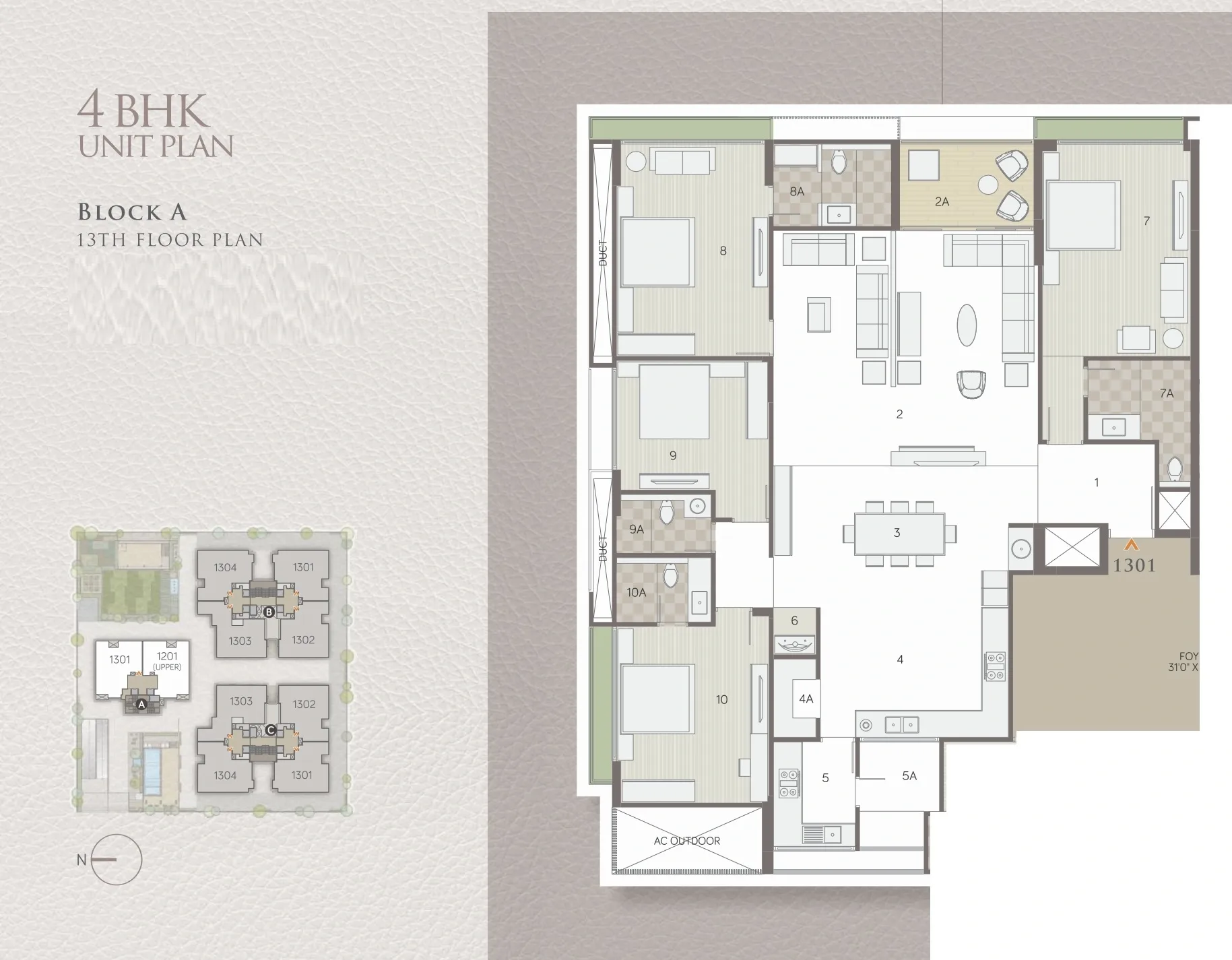 Unit plan - 2815 sq.ft.